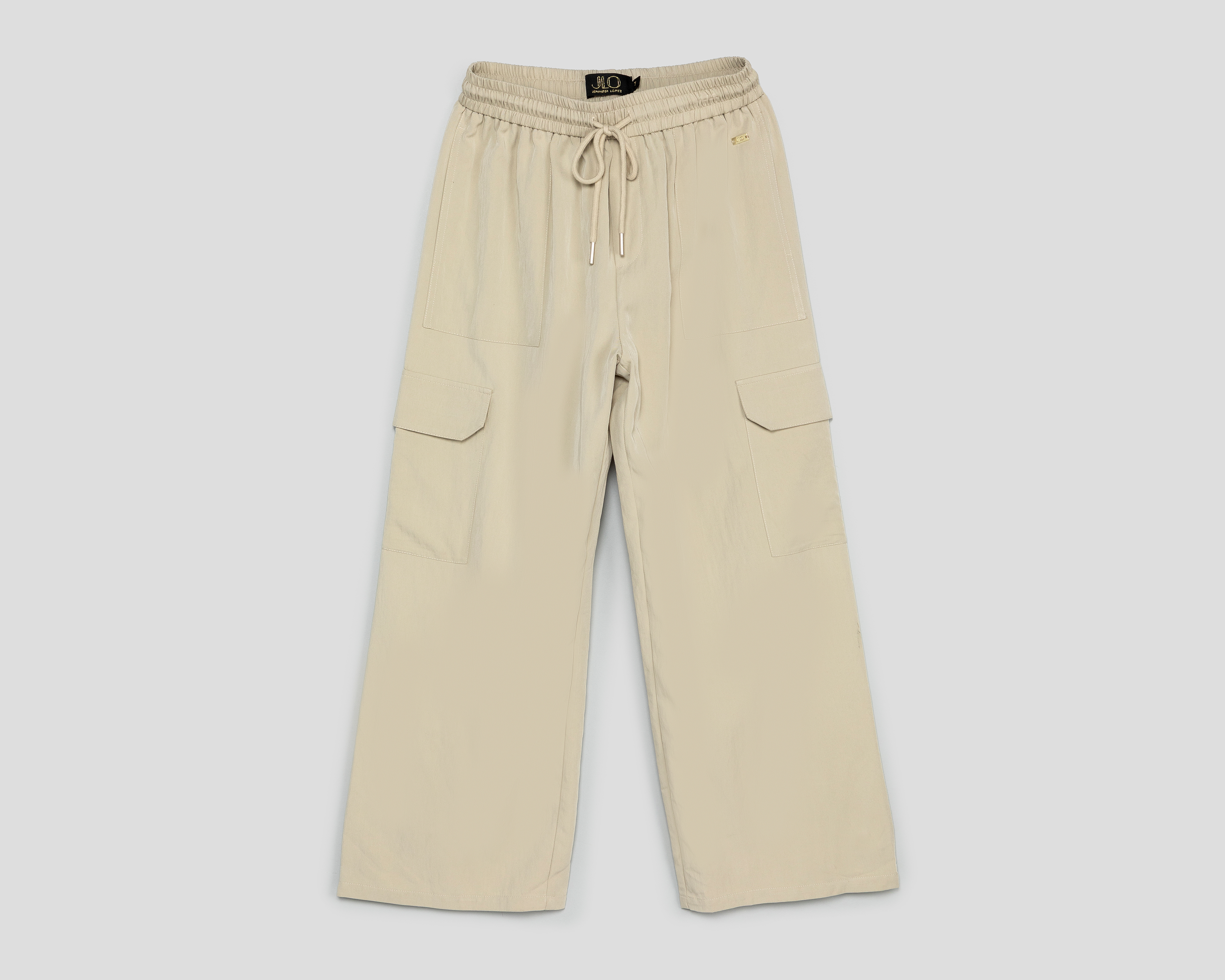 Pantalón Cargo Jennifer Lopez Beige para Mujer