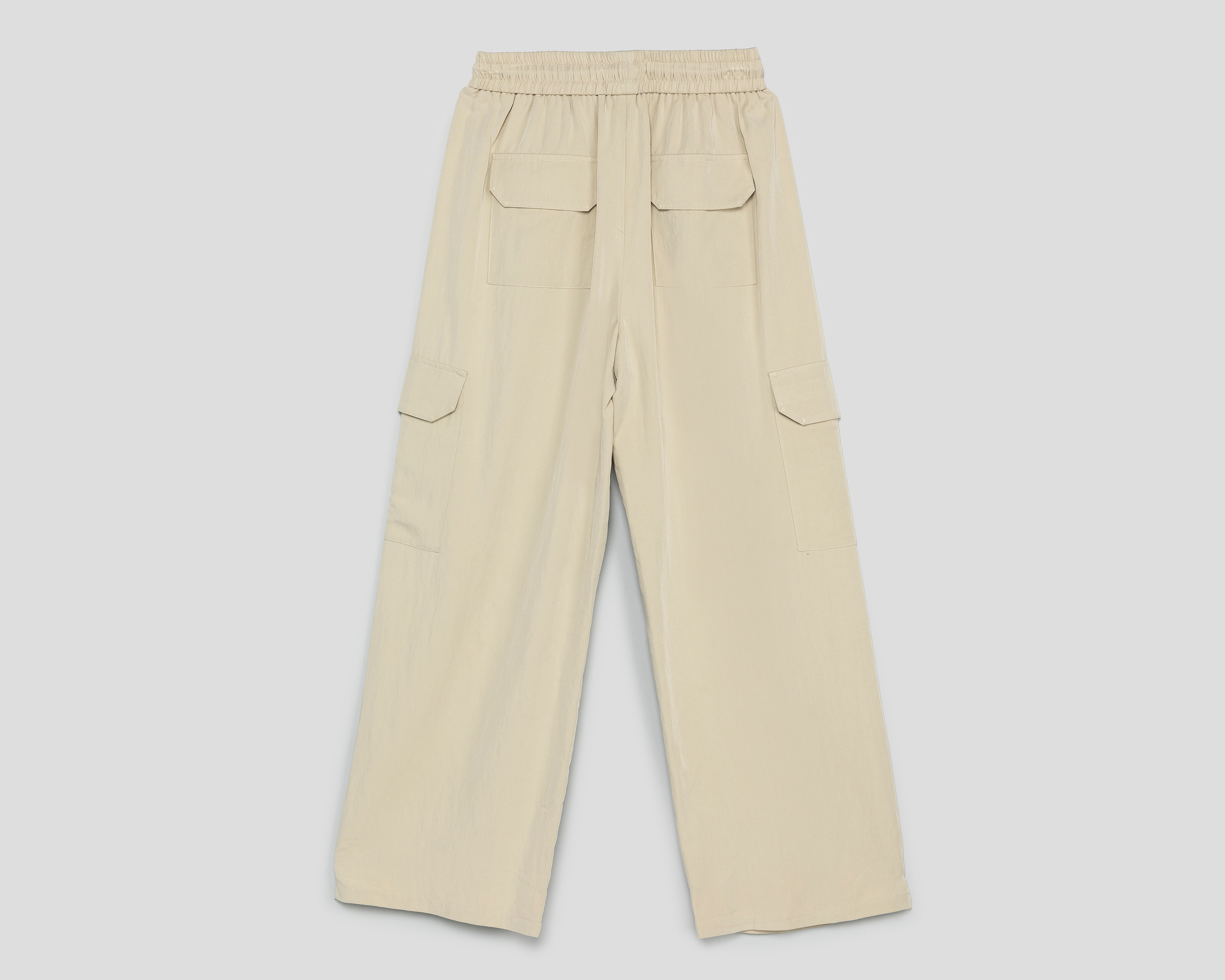 Foto 3 pulgar | Foto 2 | Pantalón Cargo Jennifer Lopez Beige para Mujer