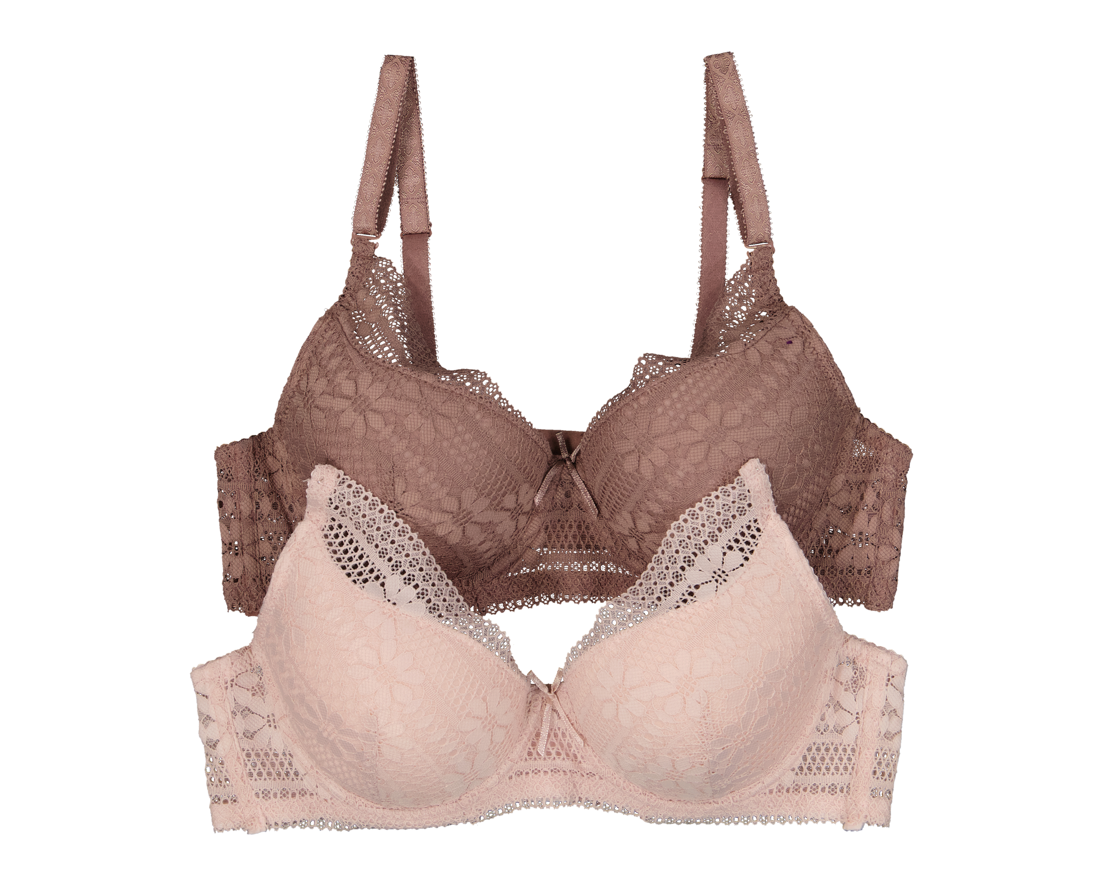 Foto 2 pulgar | Foto 1 | Brasier Media Copa con Encaje Eva Tu Estilo Íntimo 2 Piezas