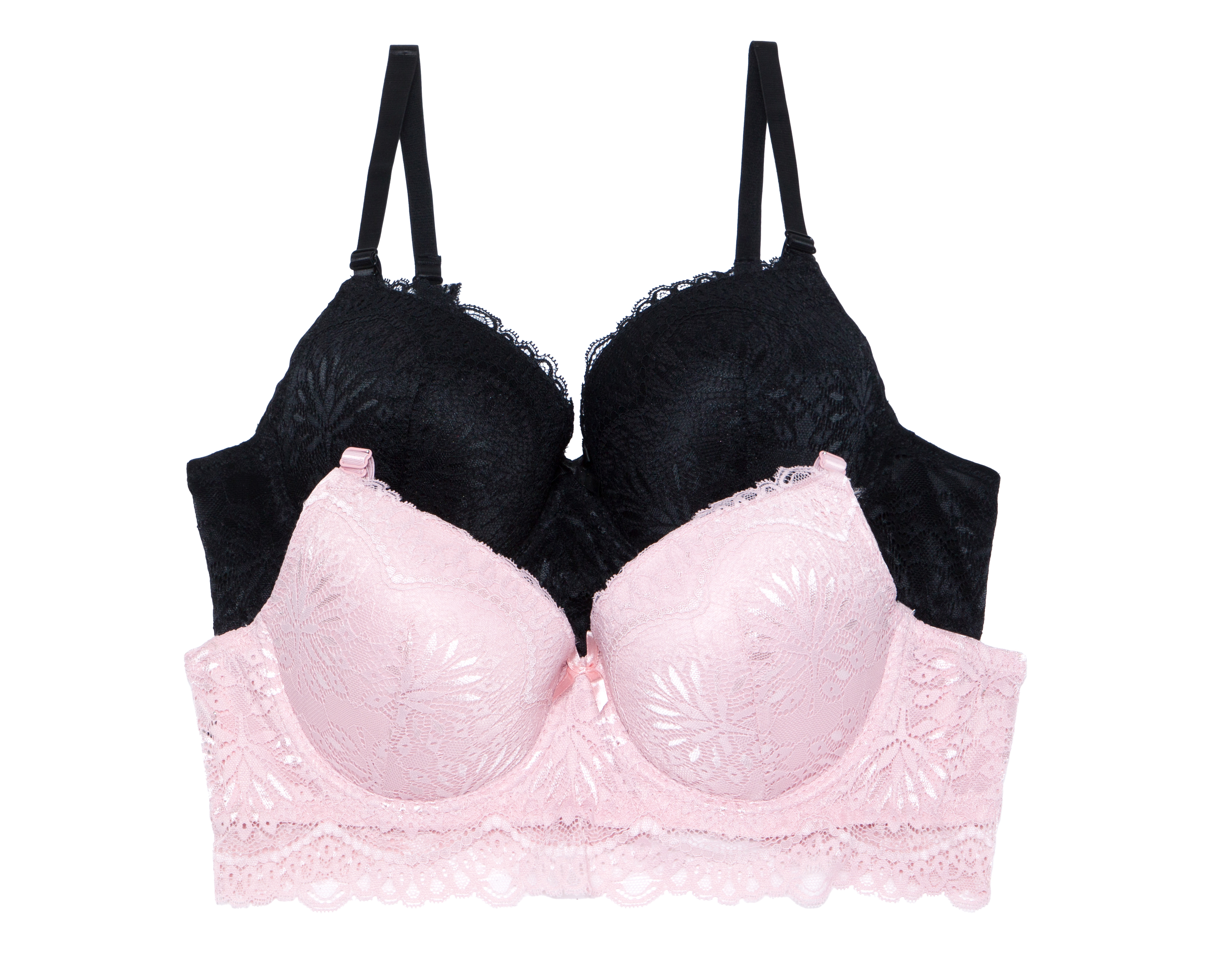 Brasier Copa Completa con Encaje Eva tu Estilo Íntimo 2 Pack