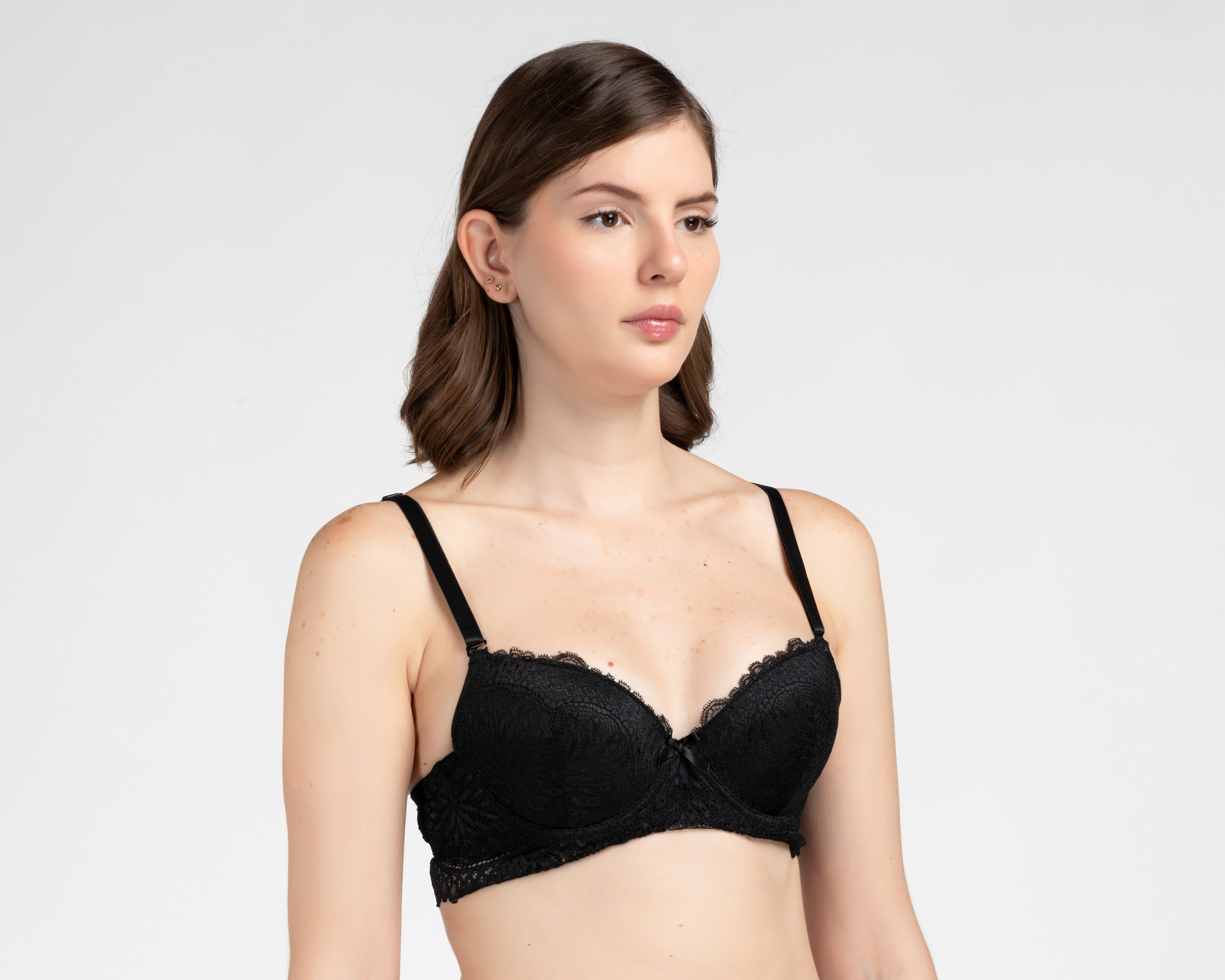 Foto 3 pulgar | Foto 2 | Brasier Copa Completa con Encaje Eva tu Estilo Íntimo 2 Pack