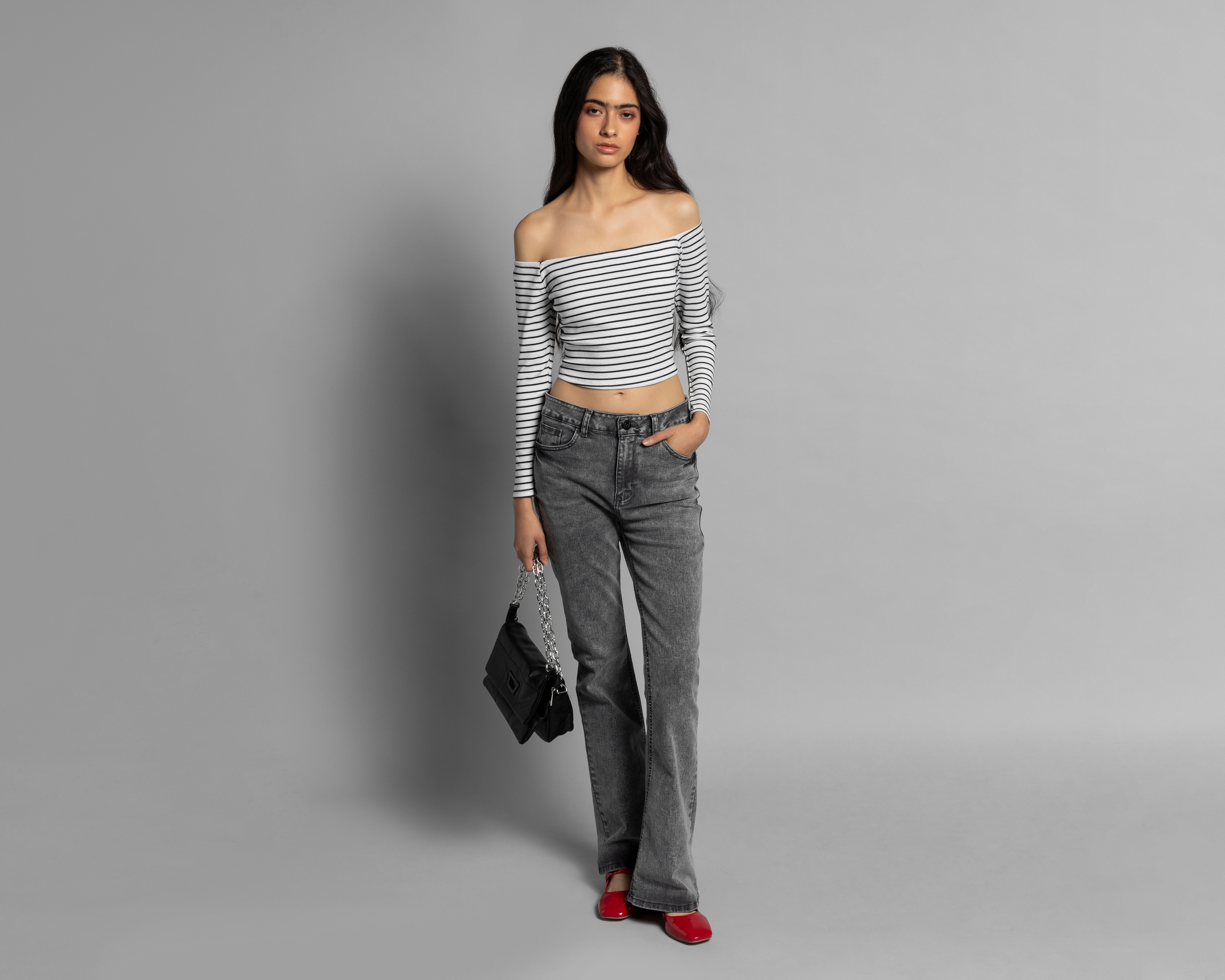 Foto 3 pulgar | Foto 2 | Blusa Thinner Manga Larga para Mujer