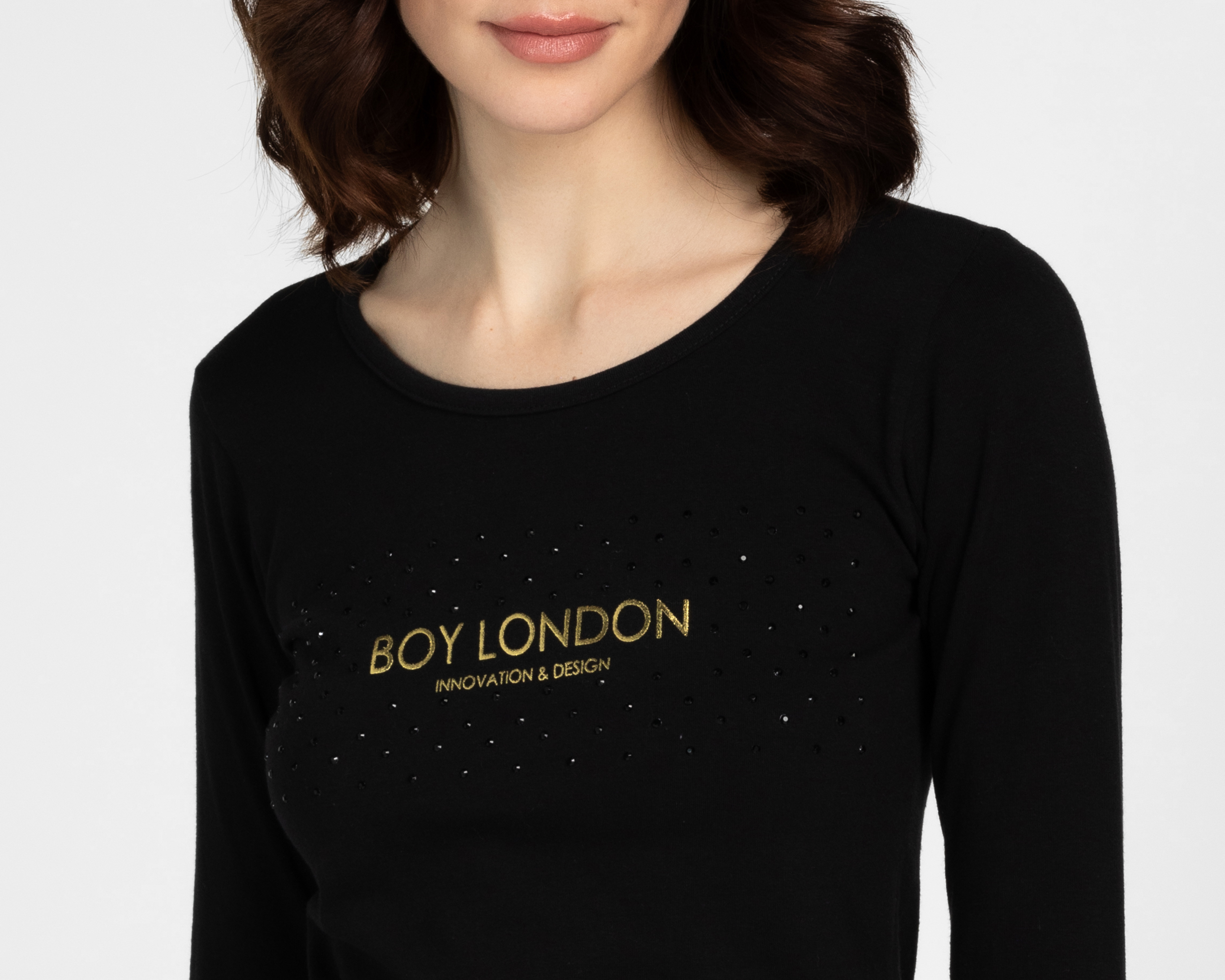 Foto 4 | Foto 4 | Playera Boy London Manga Larga para Mujer
