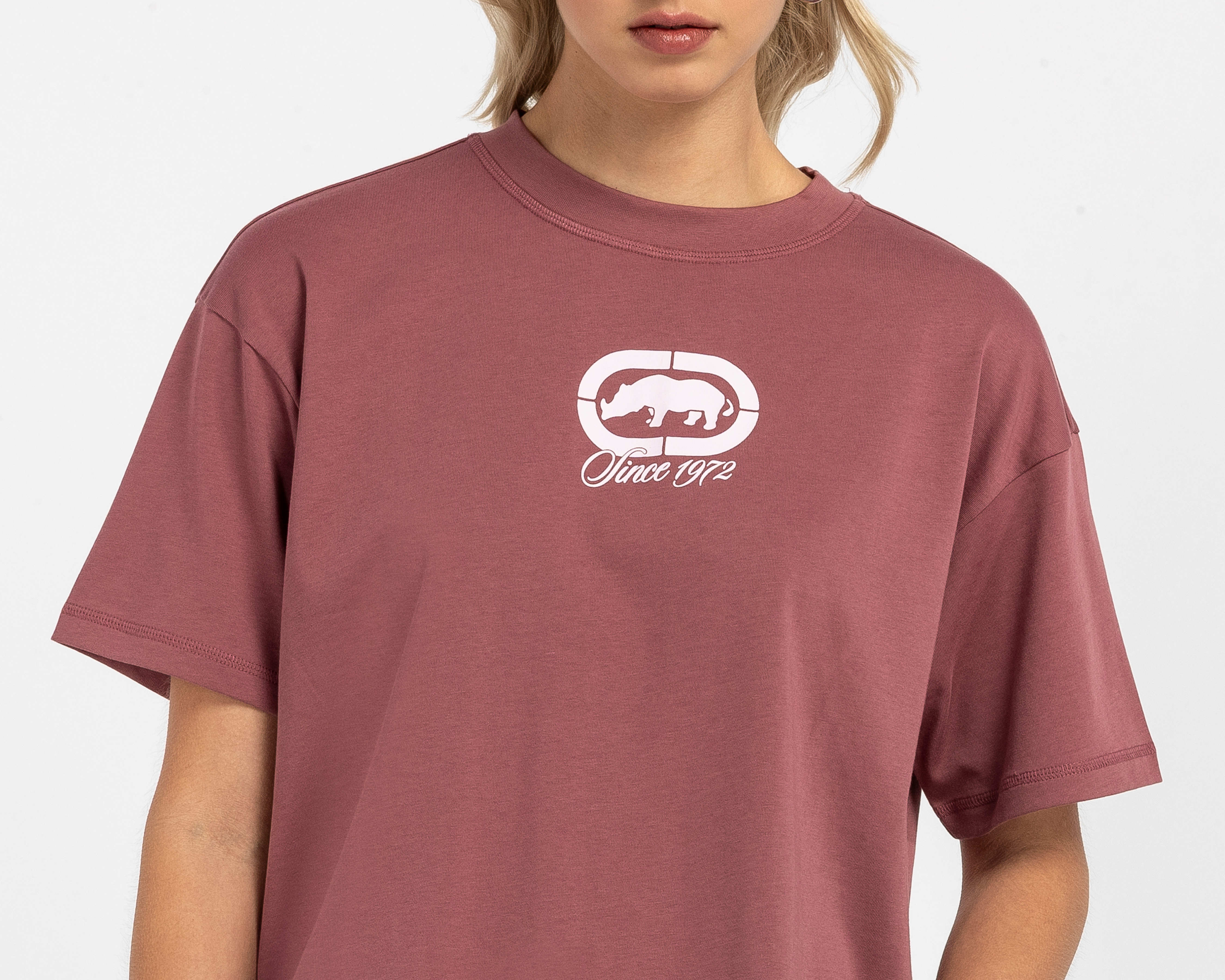 Foto 5 pulgar | Foto 4 | Playera Manga Corta Ecko Red para Mujer