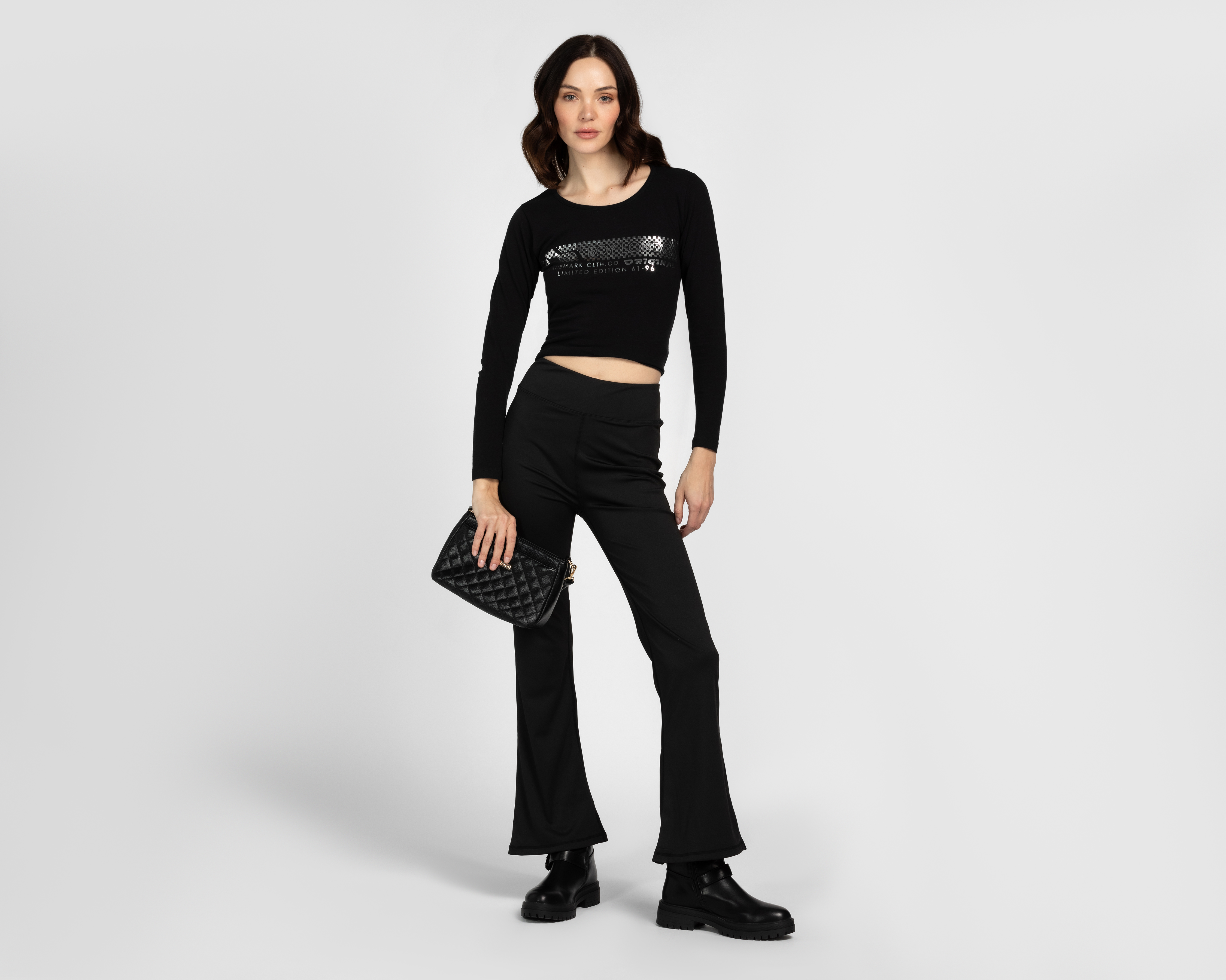 Foto 3 pulgar | Foto 2 | Playera Boy London Manga Larga para Mujer