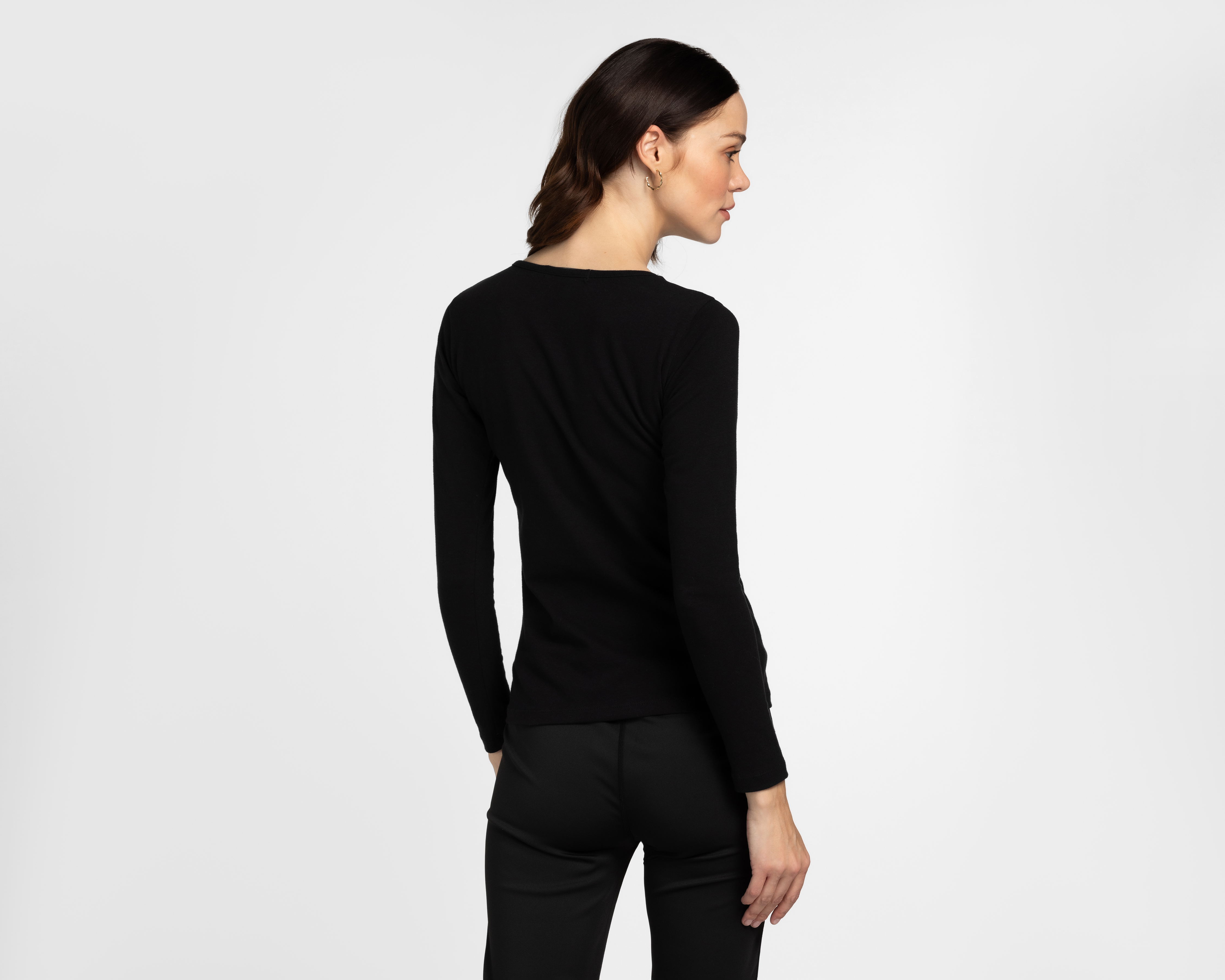 Foto 4 pulgar | Foto 3 | Playera Boy London Manga Larga para Mujer