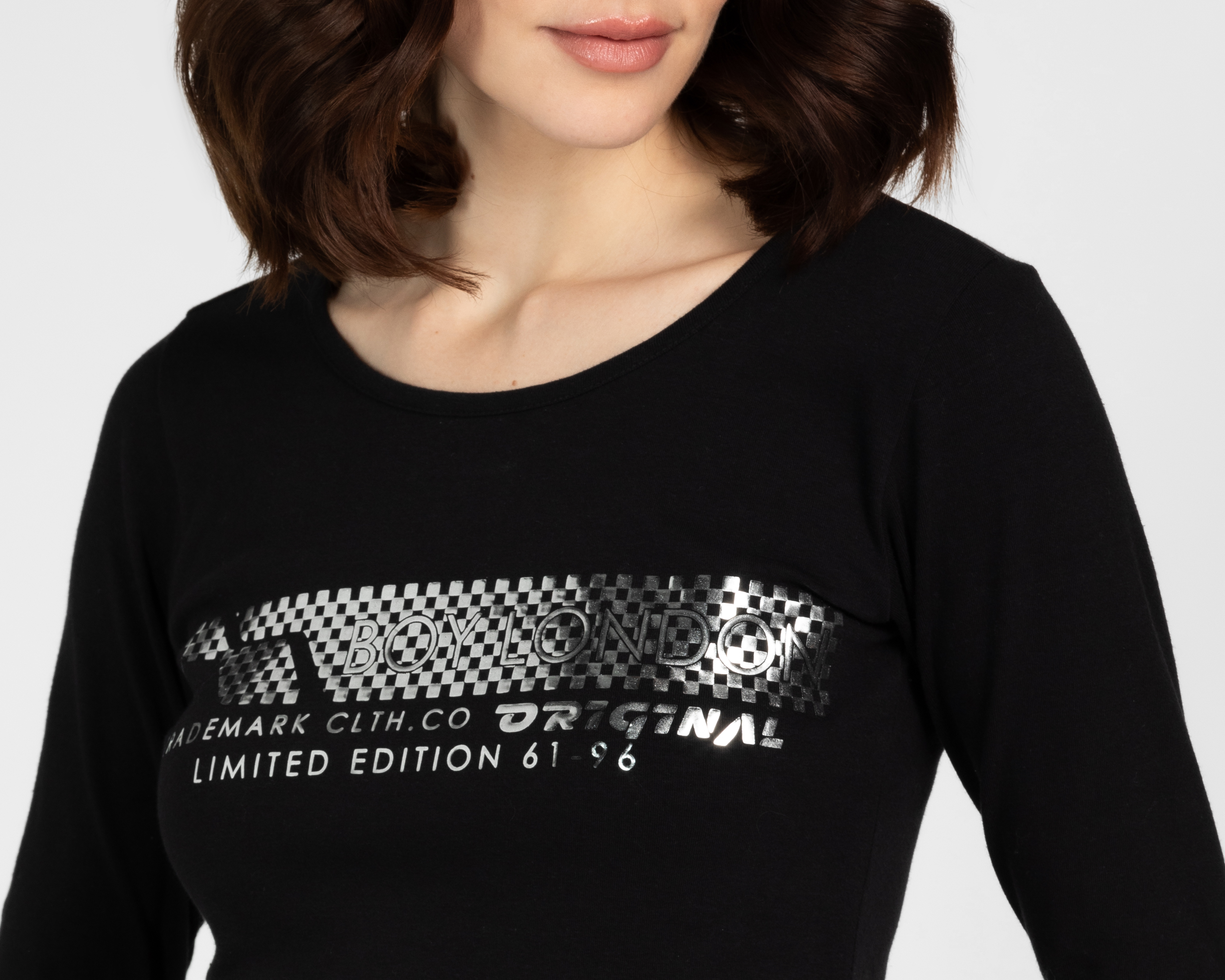 Foto 5 pulgar | Foto 4 | Playera Boy London Manga Larga para Mujer