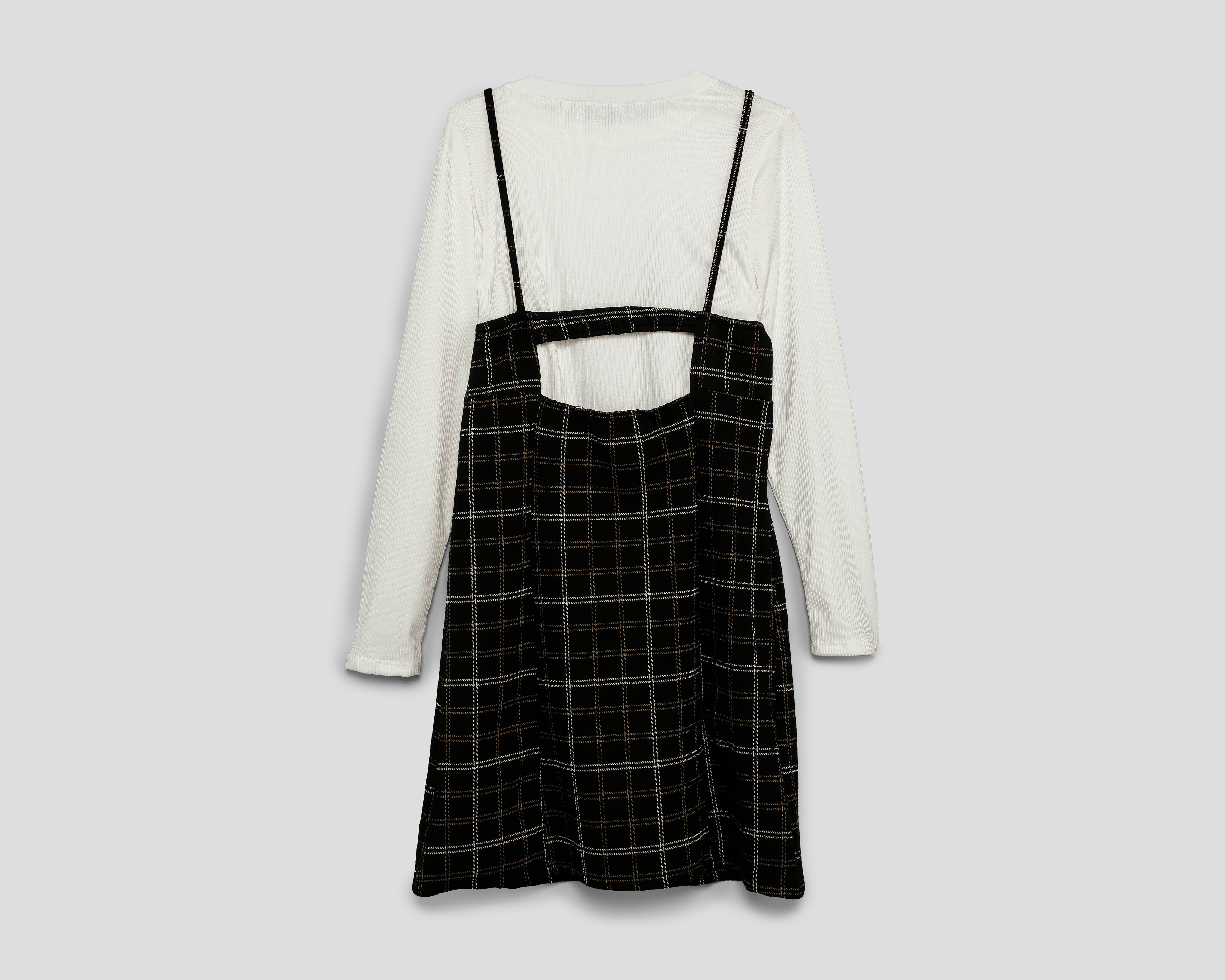 Foto 3 pulgar | Foto 2 | Vestido Casual Thinner con Blusa Manga Larga