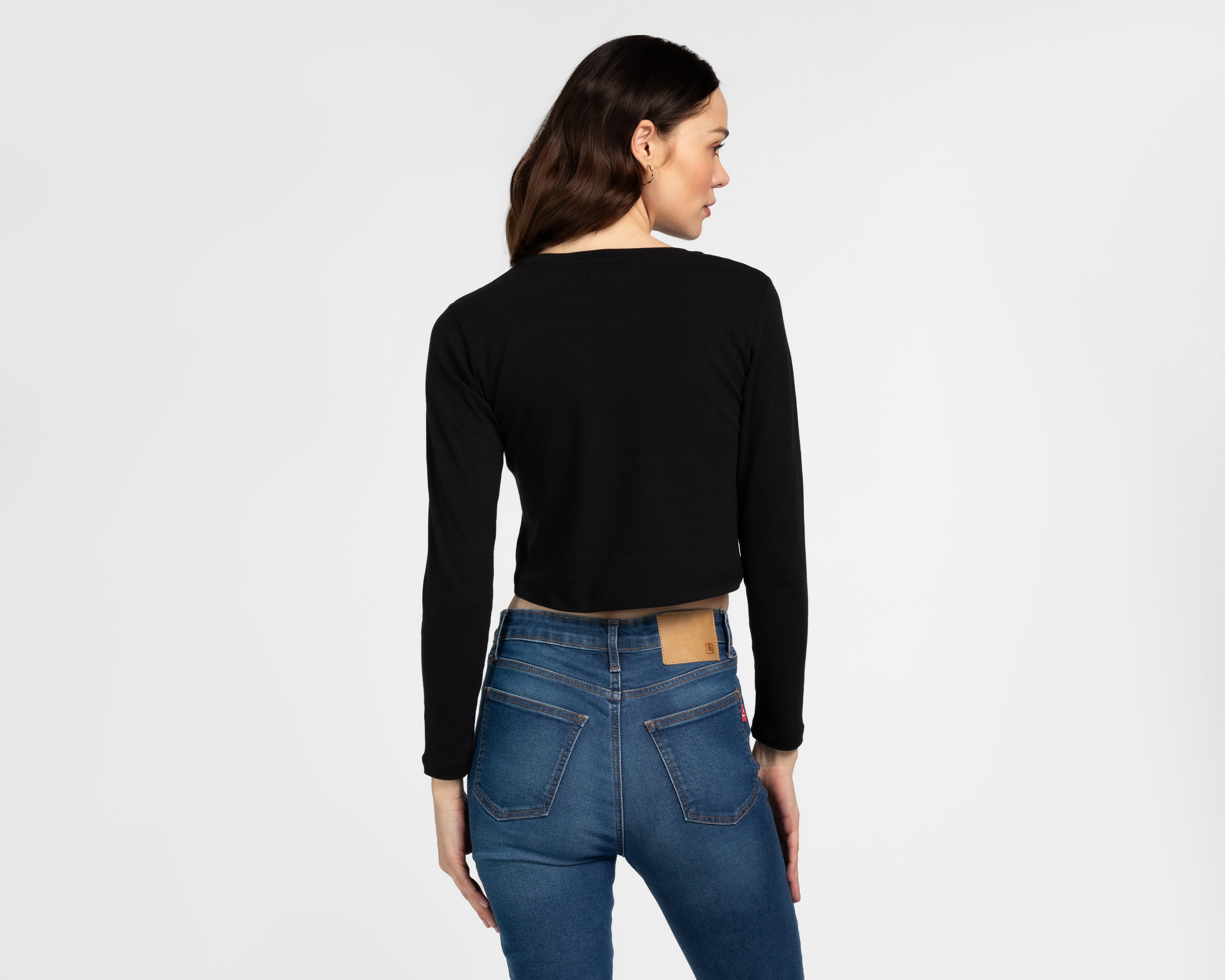 Foto 4 pulgar | Foto 3 | Playera Boy London Manga Larga para Mujer