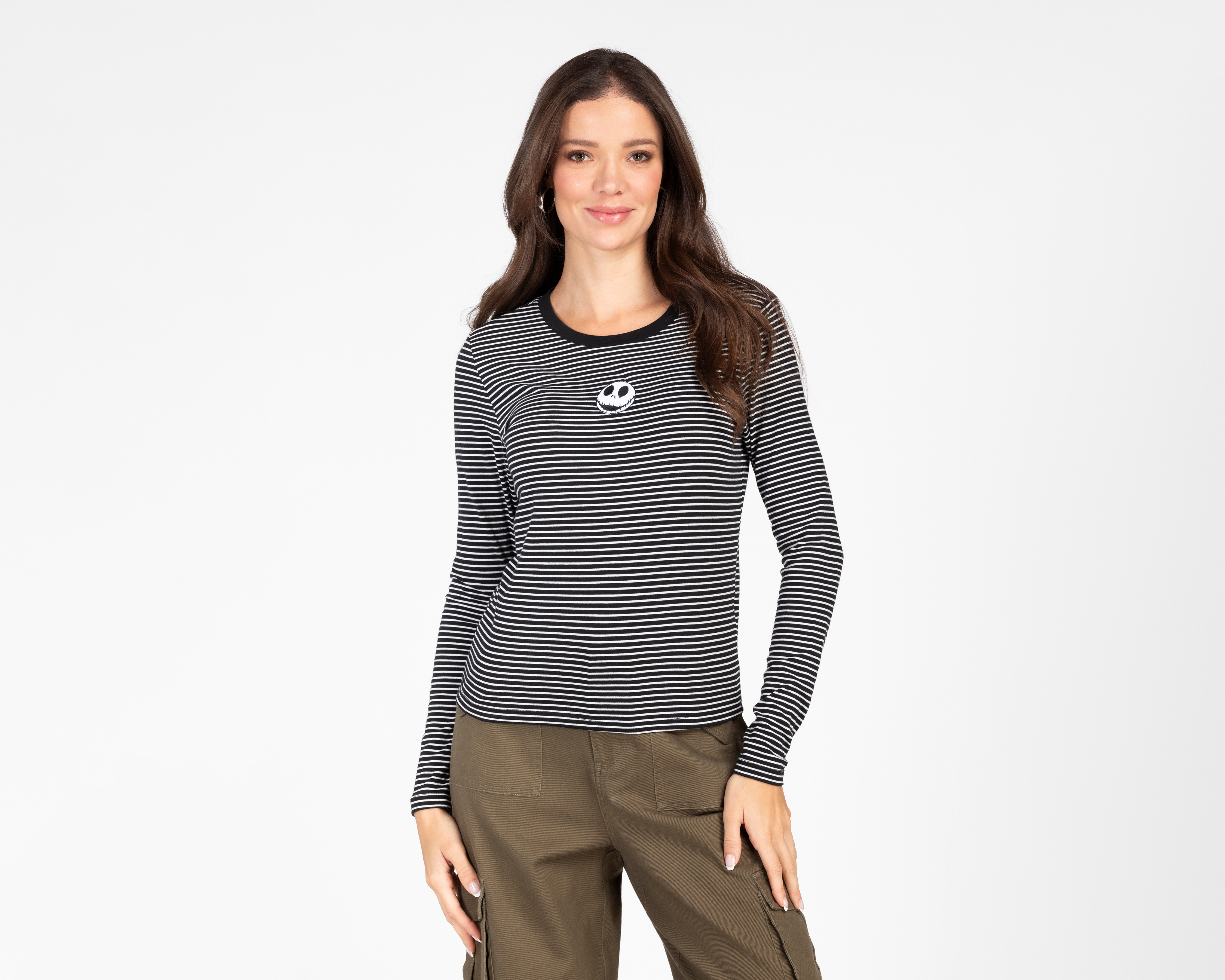 Foto 1 | Foto 1 | Playera Disney Jack Manga Larga para Mujer