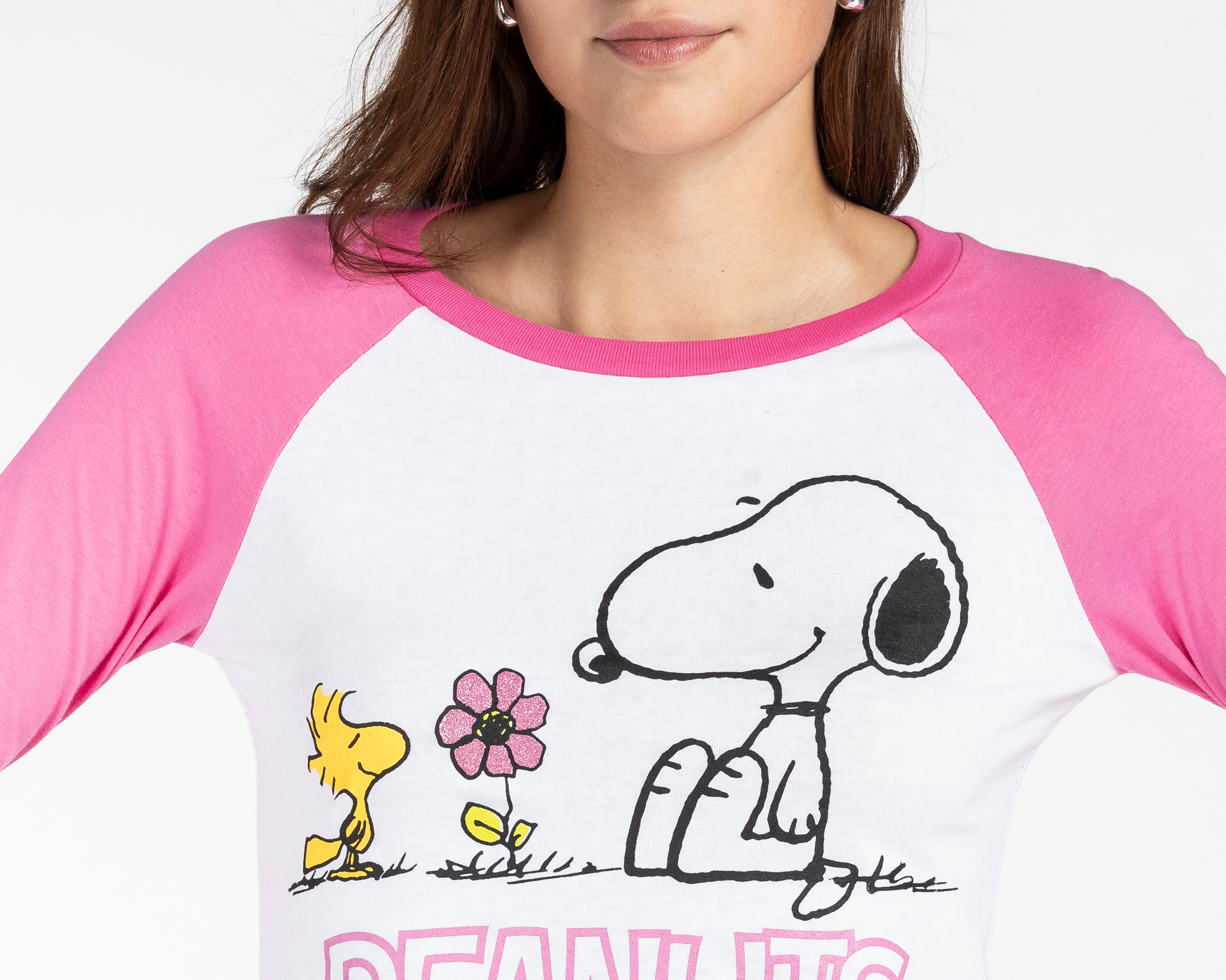 Foto 4 pulgar | Foto 3 | Playera Peanuts Manga Larga para Mujer