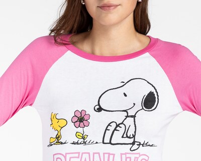 Foto 3 | Foto 3 | Playera Peanuts Manga Larga para Mujer