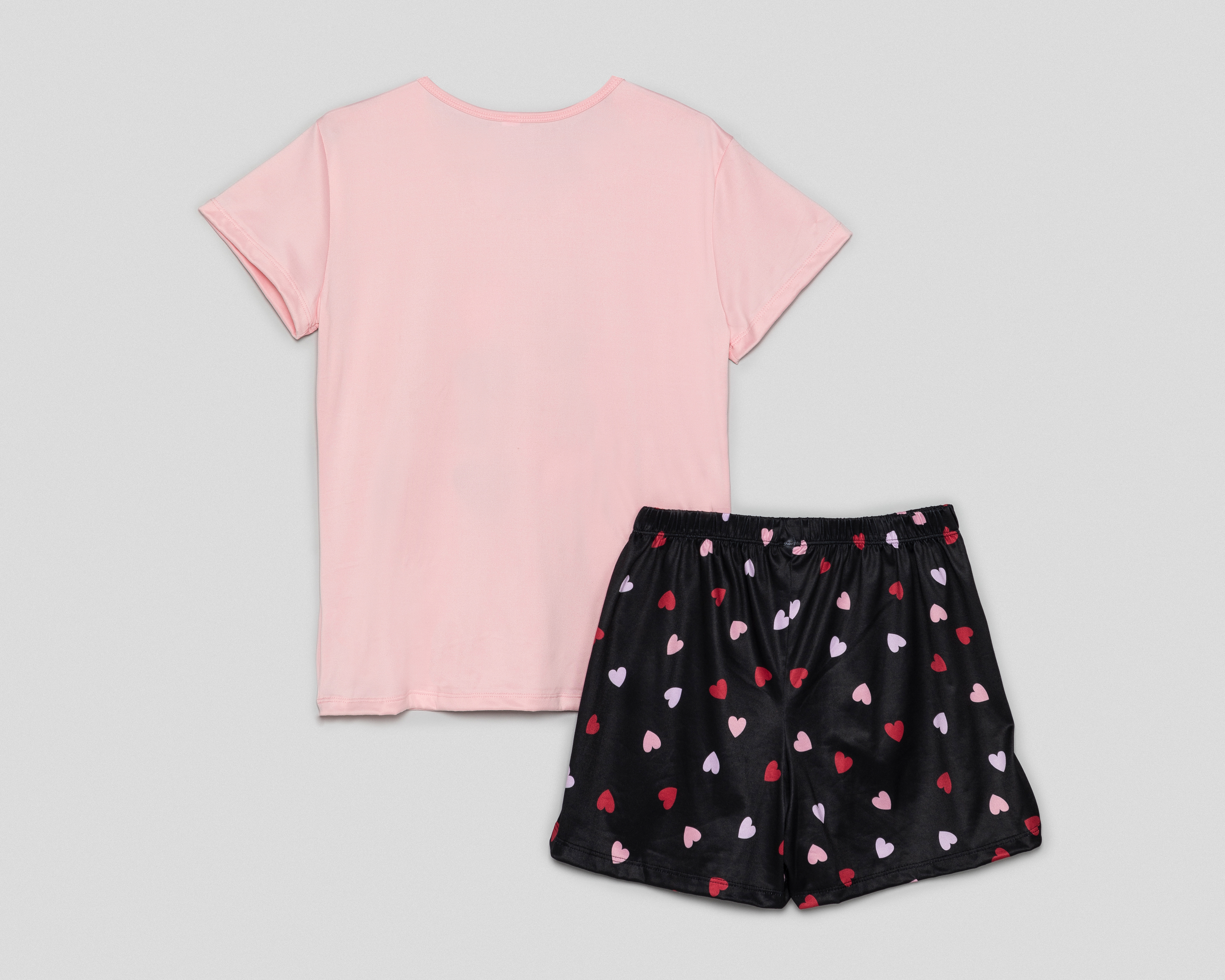 Foto 3 pulgar | Foto 2 | Pijama Lovest Print de Corazones para Mujer