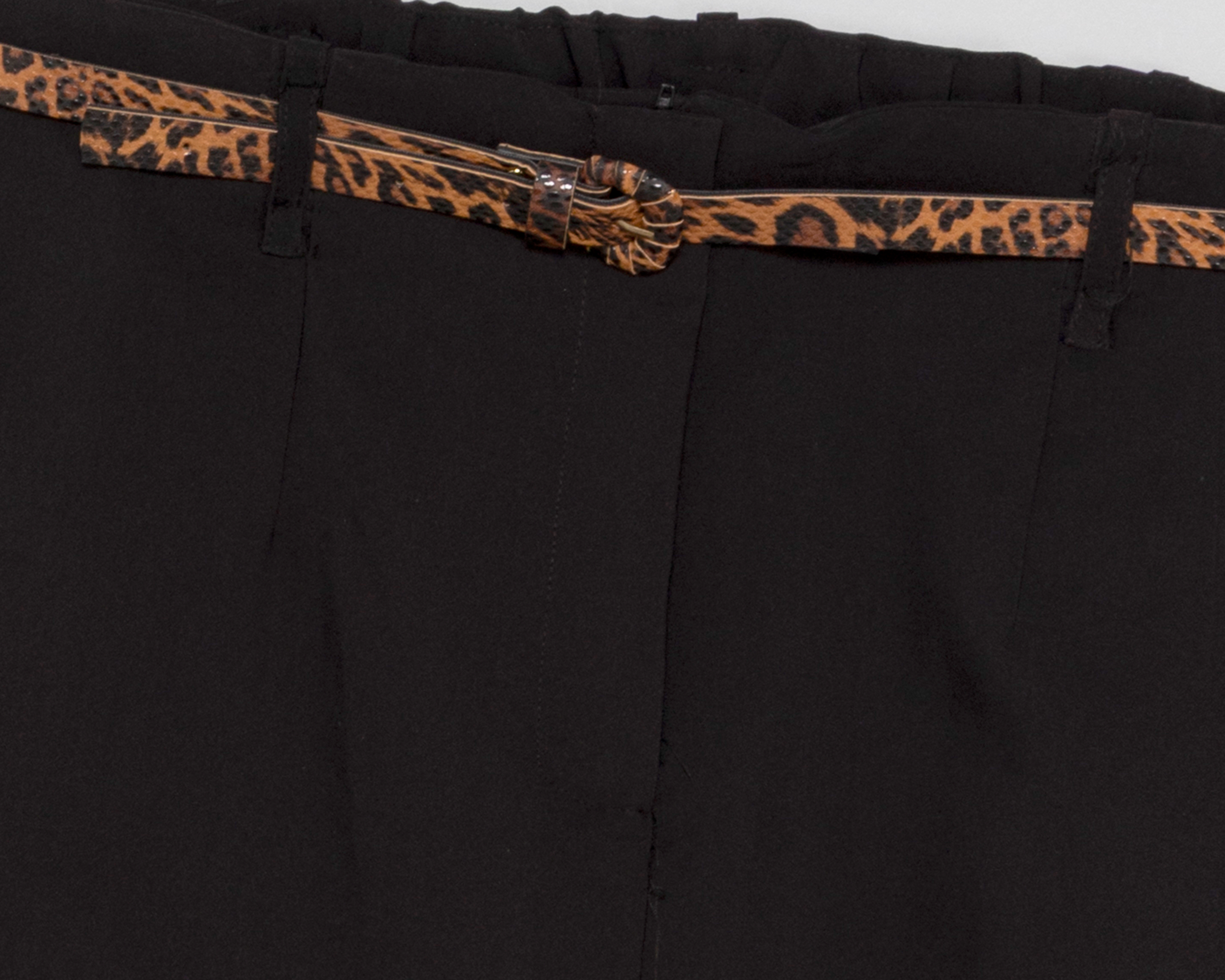 Foto 4 pulgar | Foto 3 | Pantalón de Vestir Sahara con Cinturón para Mujer