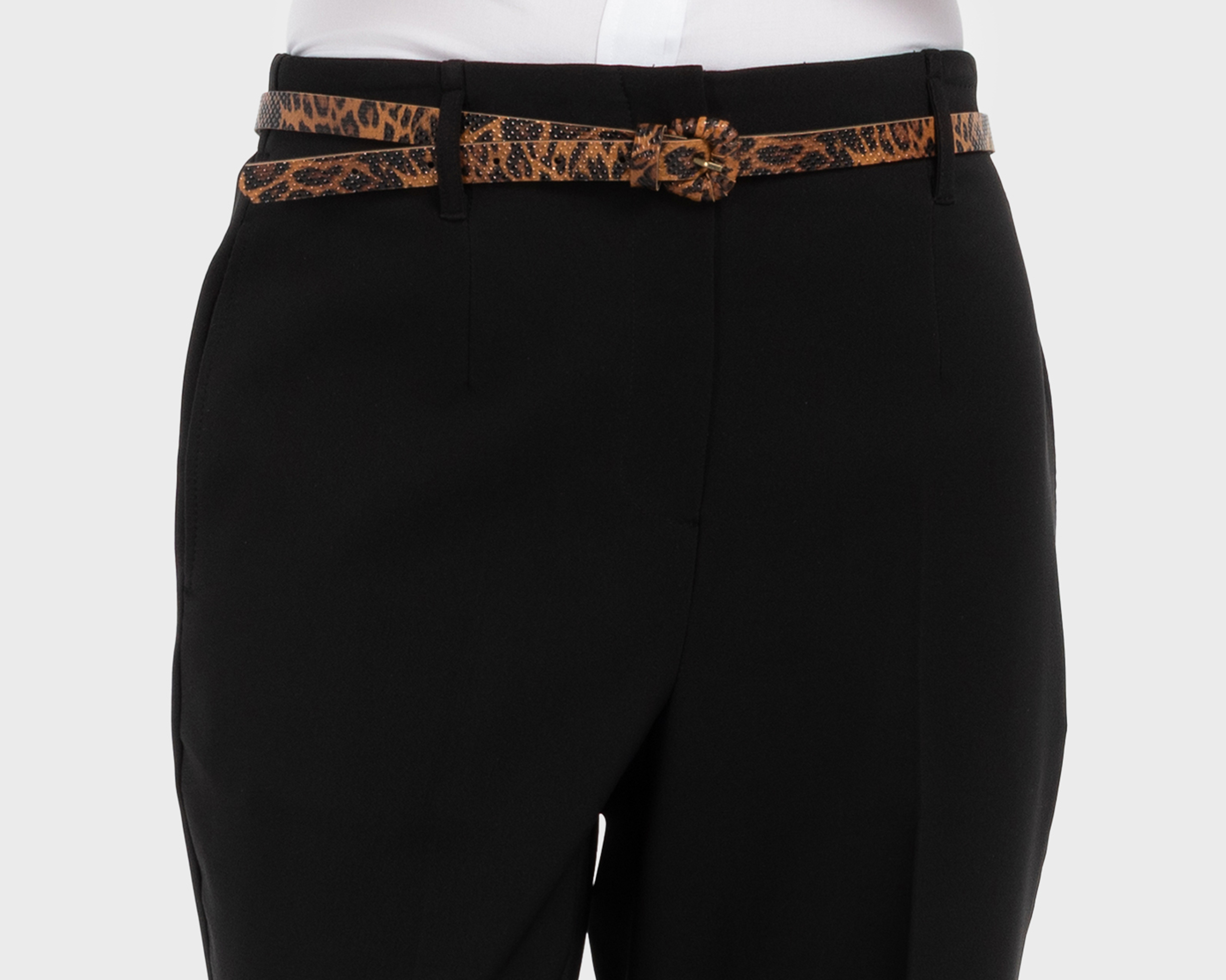 Foto 4 | Foto 4 | Pantalón de Vestir Sahara con Cinturón para Mujer