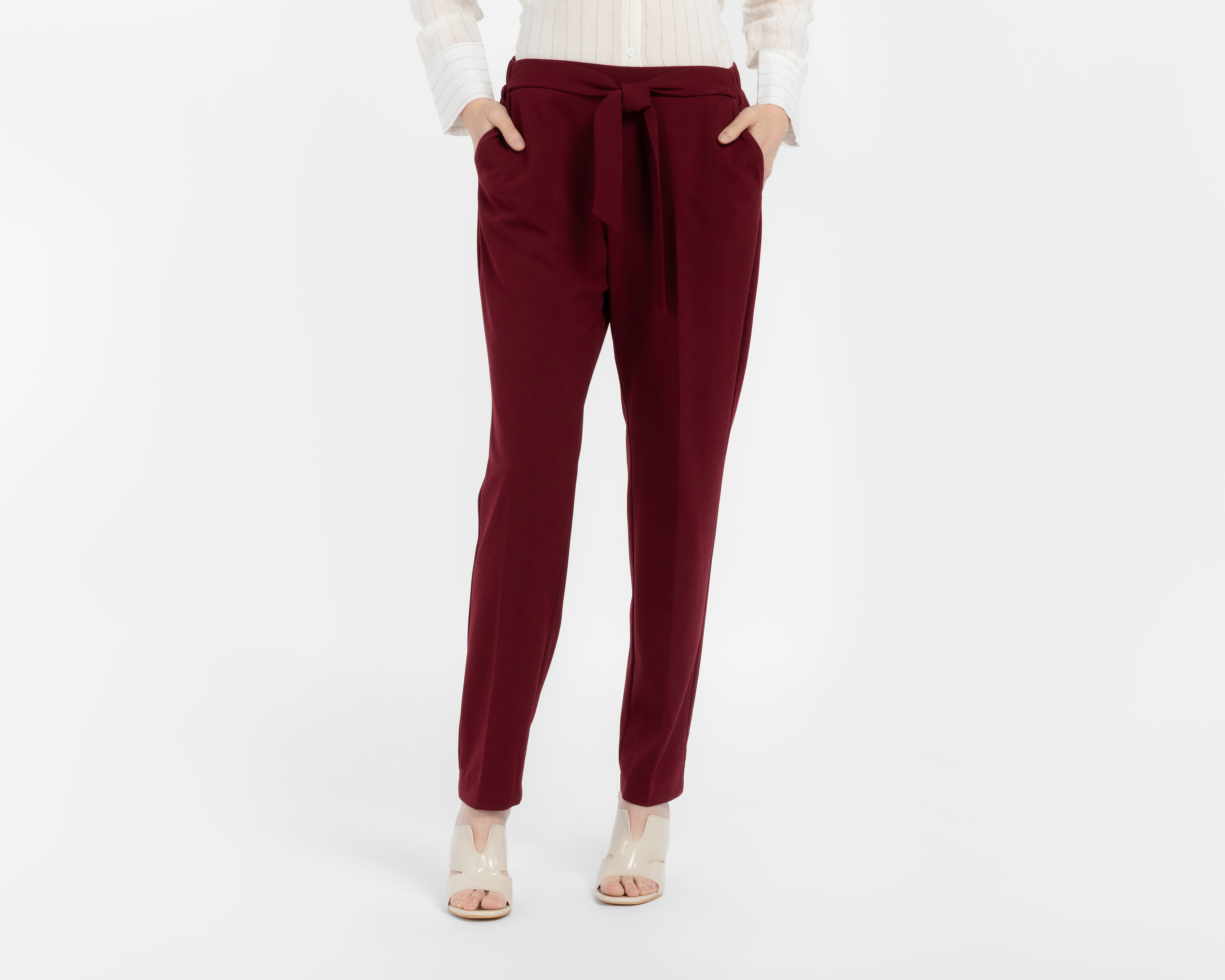 Pantalón de Vestir Sahara con Cinturón para Mujer