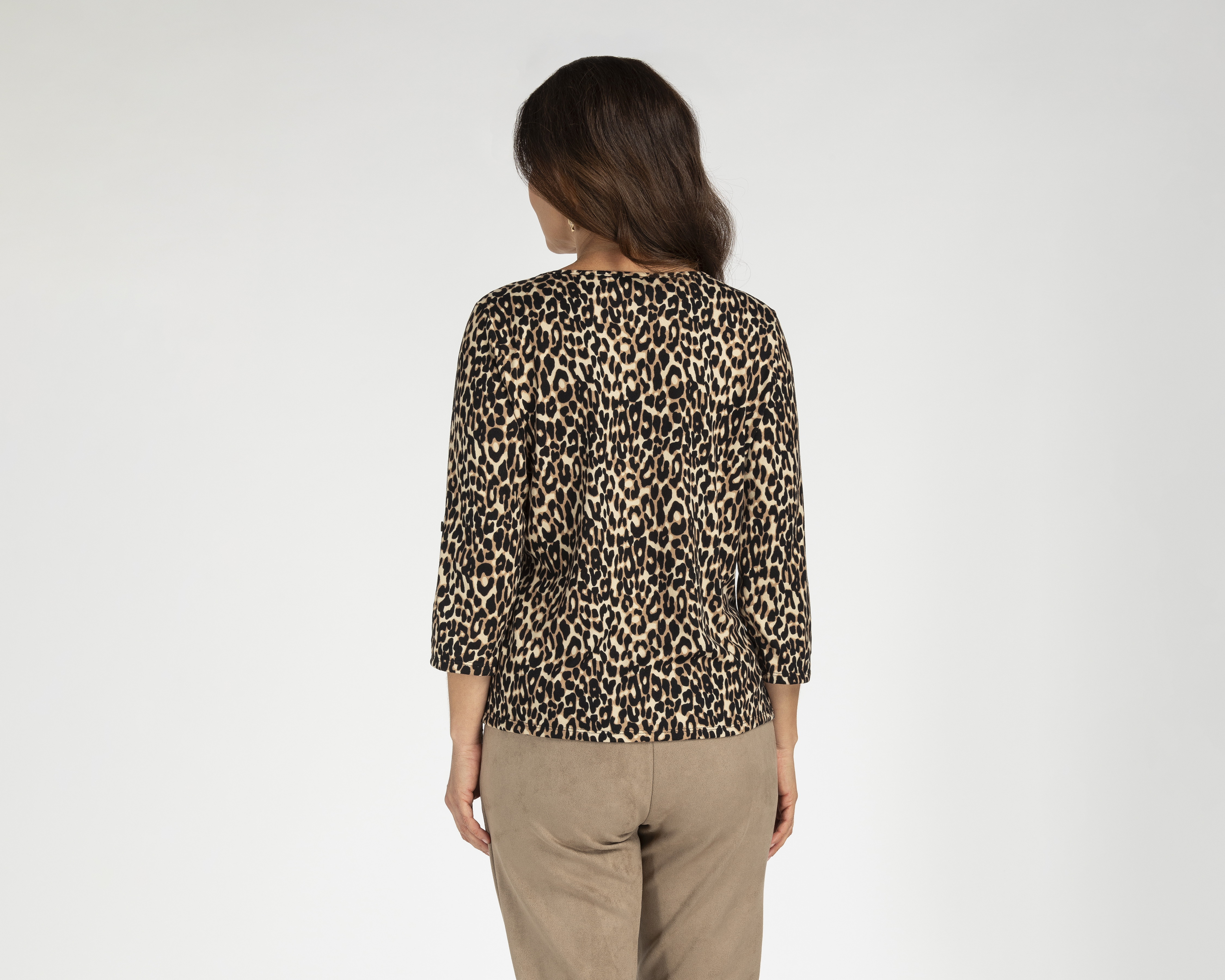 Foto 4 pulgar | Foto 3 | Blusa Sahara con Collar para Mujer