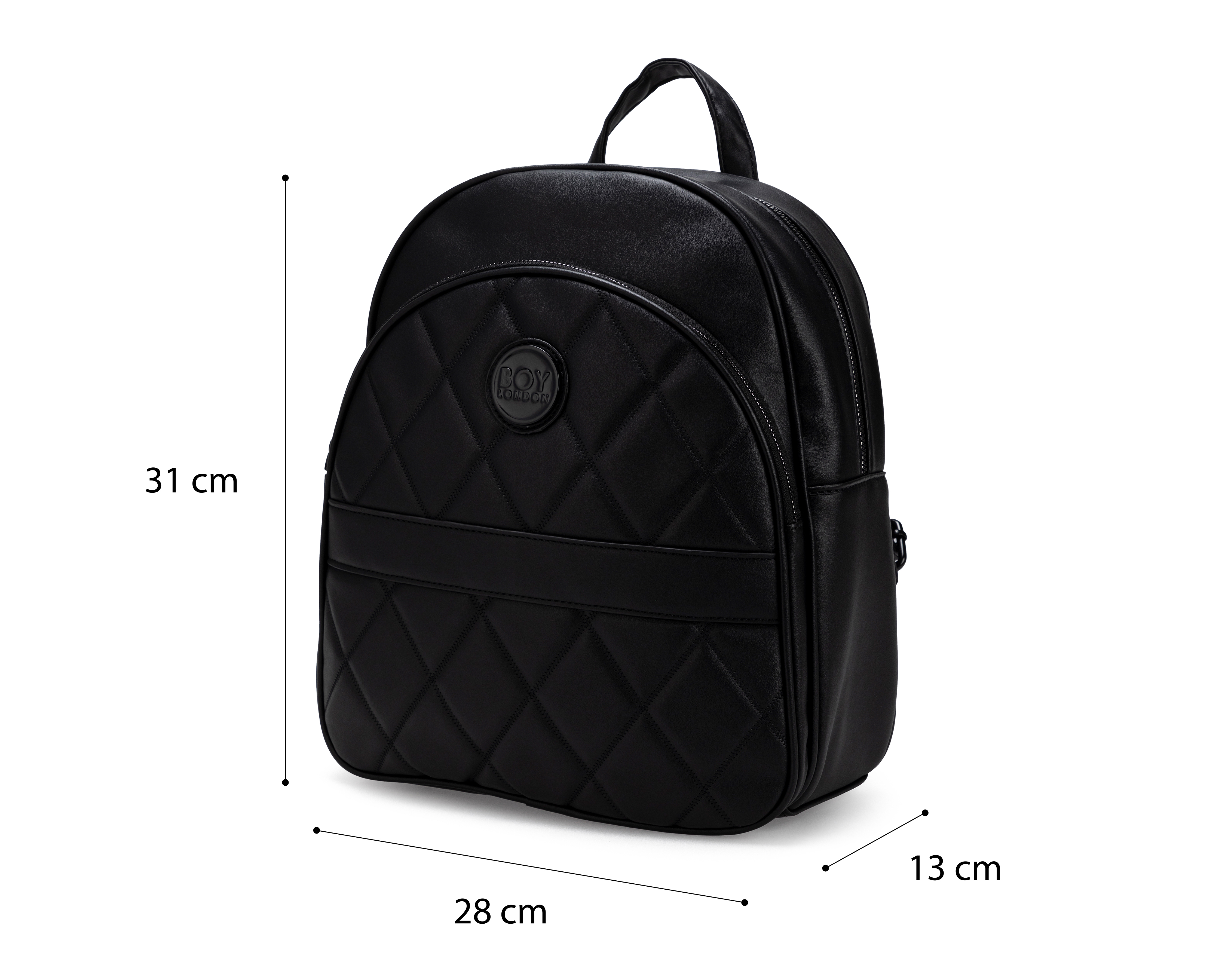 Foto 6 pulgar | Foto 5 | Mochila Boy London Negra