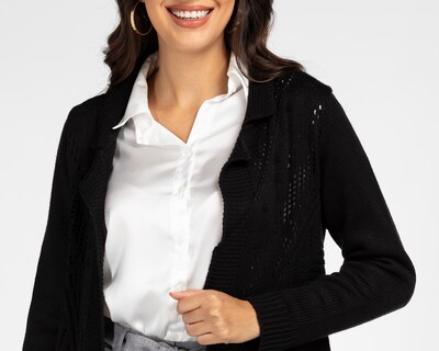 Foto 4 | Foto 4 | Cárdigan Negro Sahara para Mujer