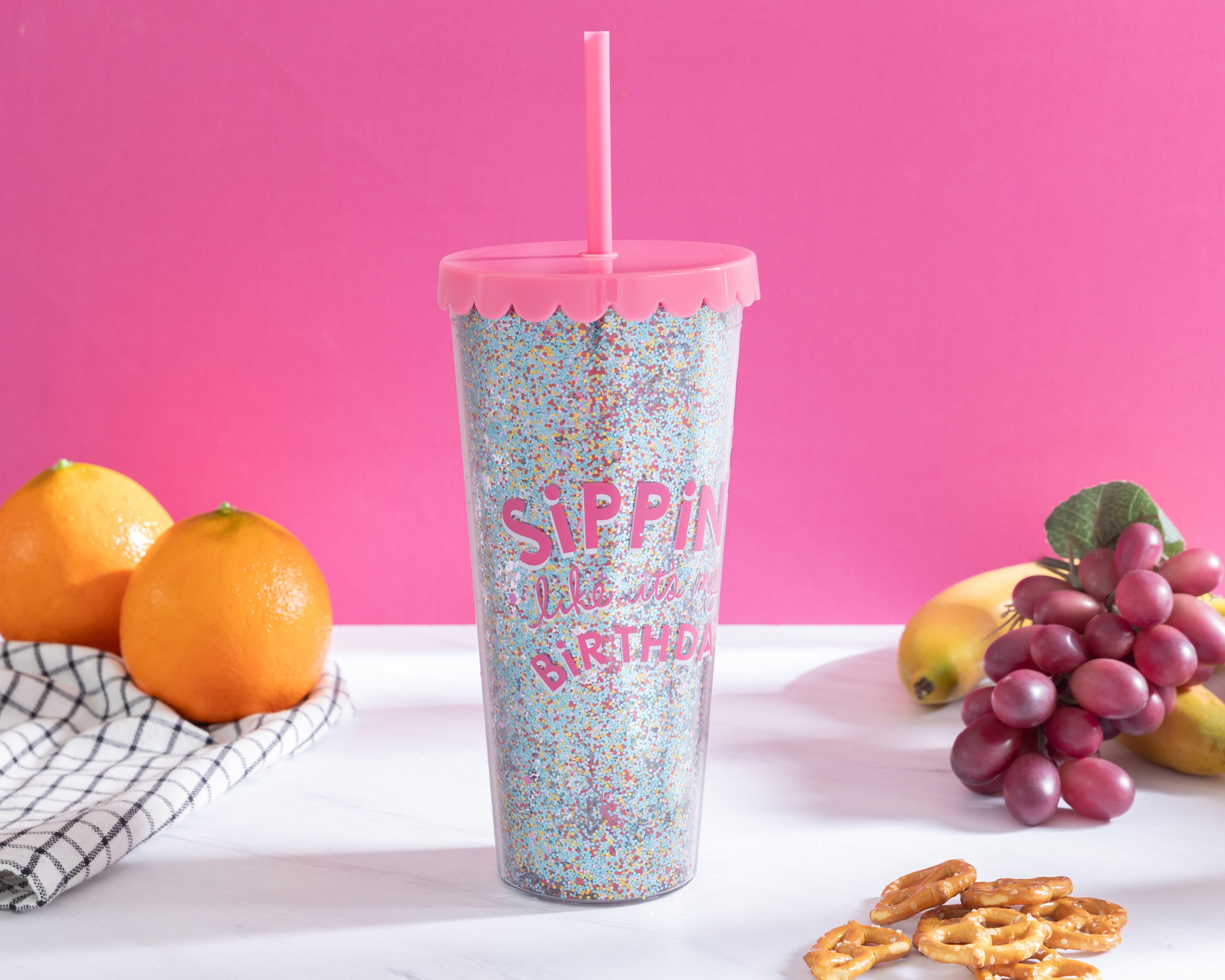 Foto 5 | Foto 5 | Vaso de Plástico con Tapadera 18 Forever