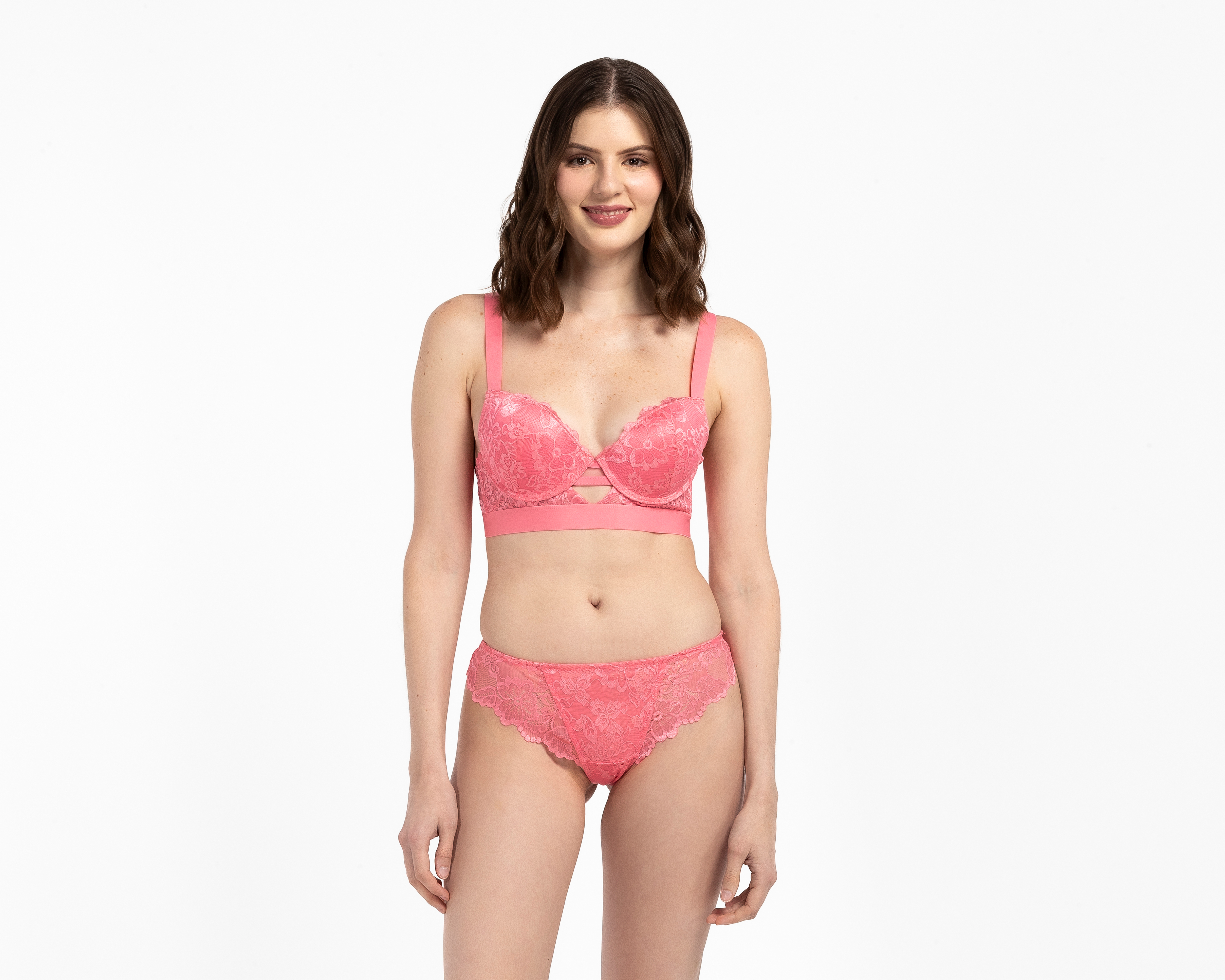 Coordinado de Encaje Push Up Carnival