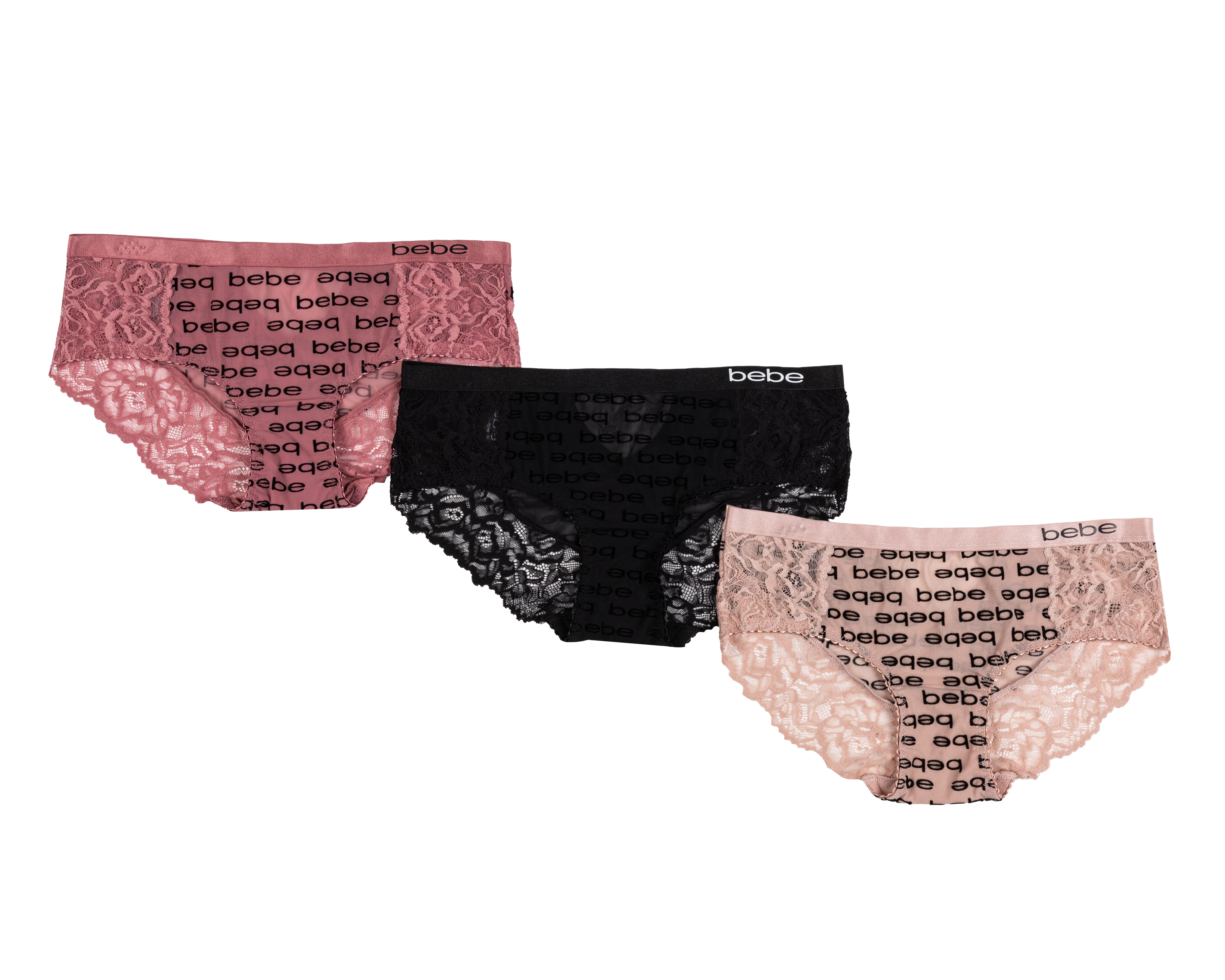 Boxer con Encaje Bebe para Mujer 5 Piezas