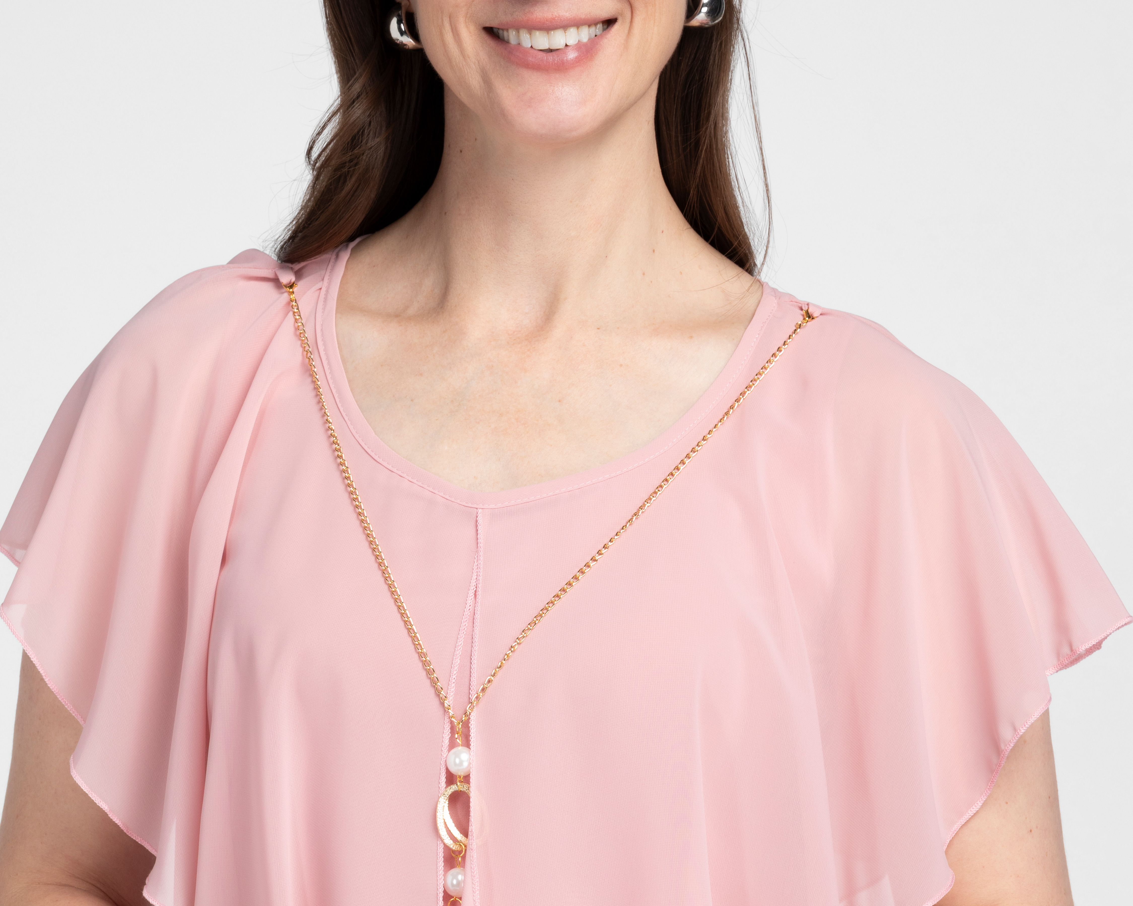 Foto 5 pulgar | Foto 4 | Blusa Manga Corta Lady Sun para Mujer