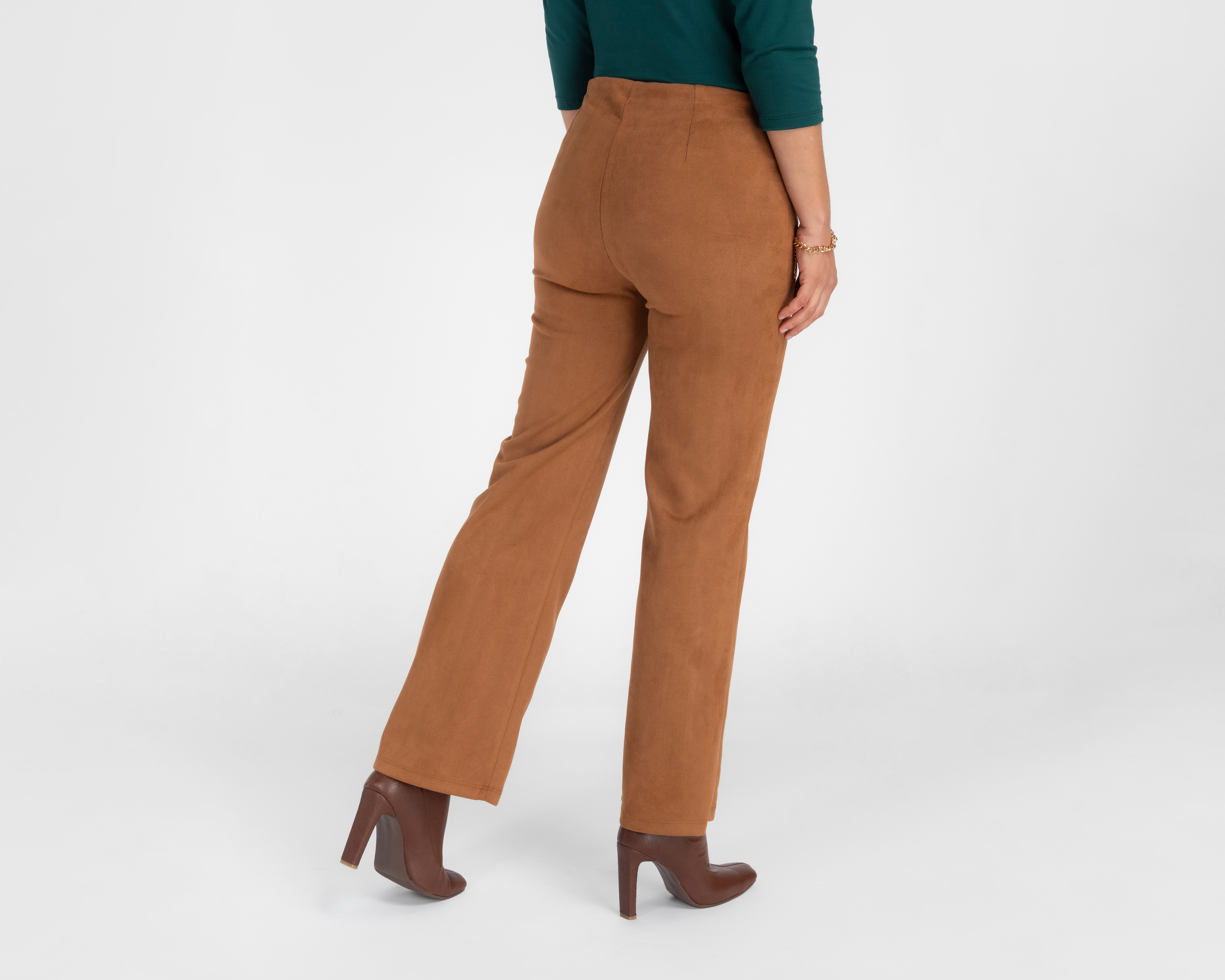Foto 4 pulgar | Foto 3 | Pantalón Sahara Café para Mujer