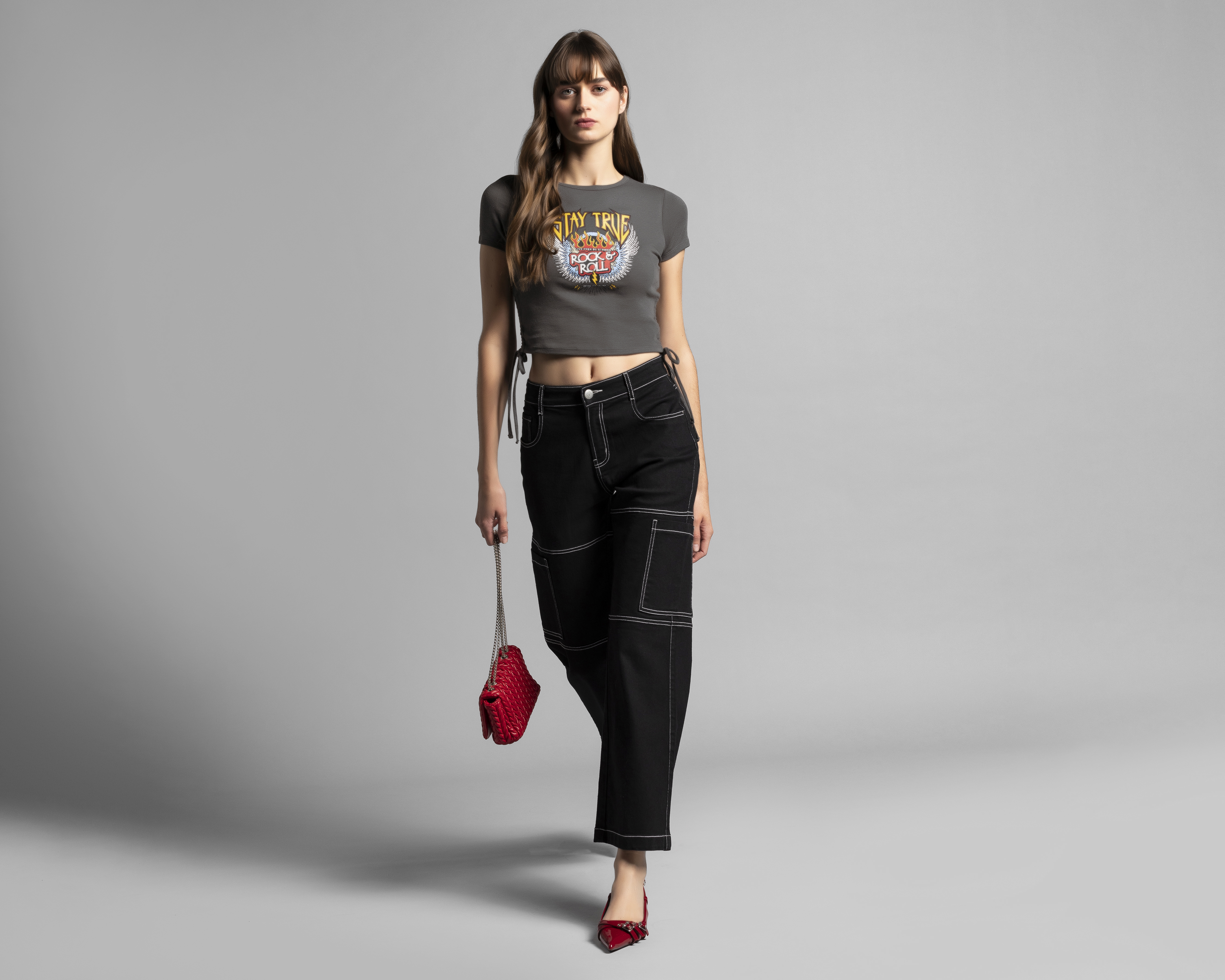 Foto 3 pulgar | Foto 2 | Playera Strona Manga Corta Juvenil