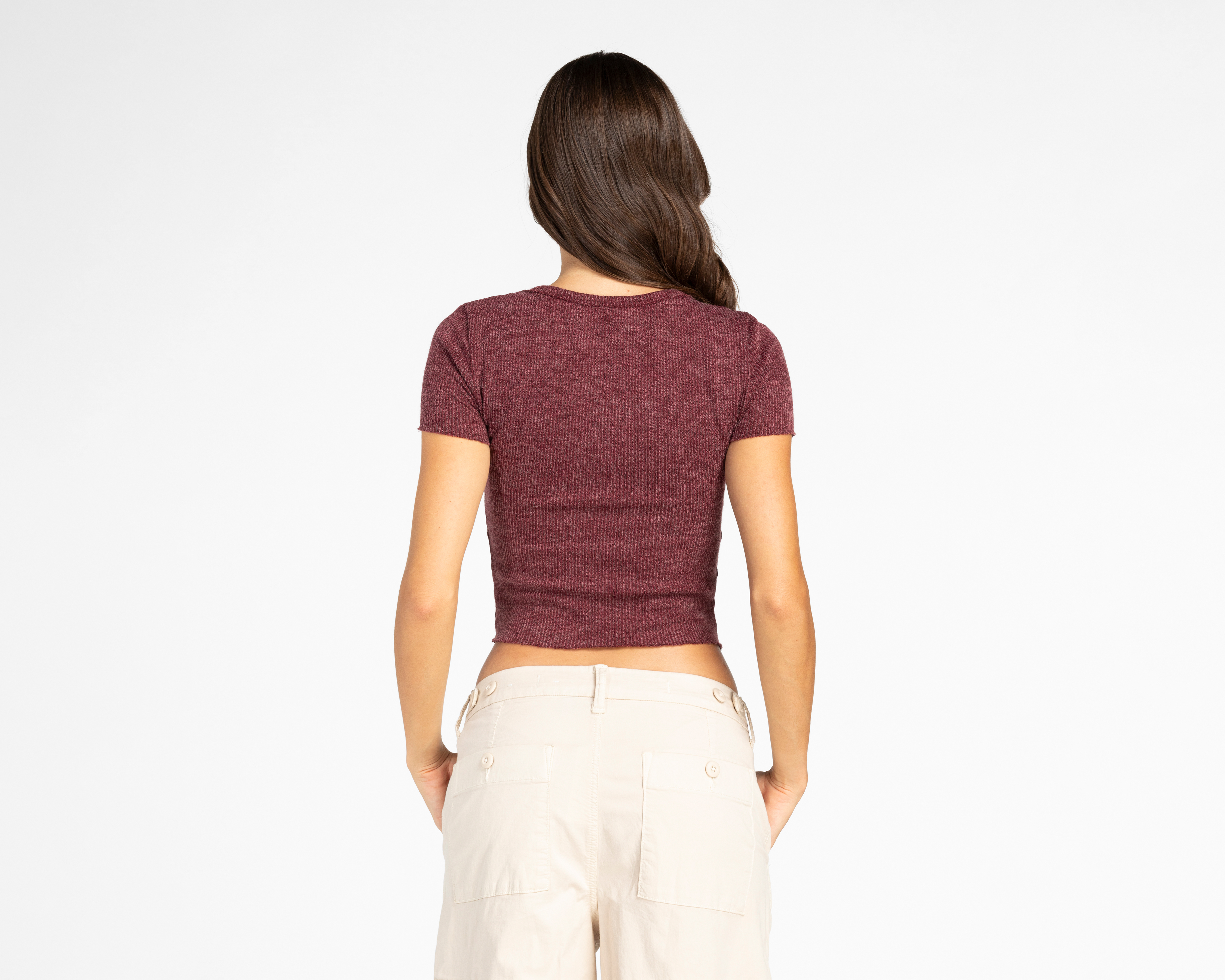 Foto 4 pulgar | Foto 3 | Playera Refill con Botones para Mujer