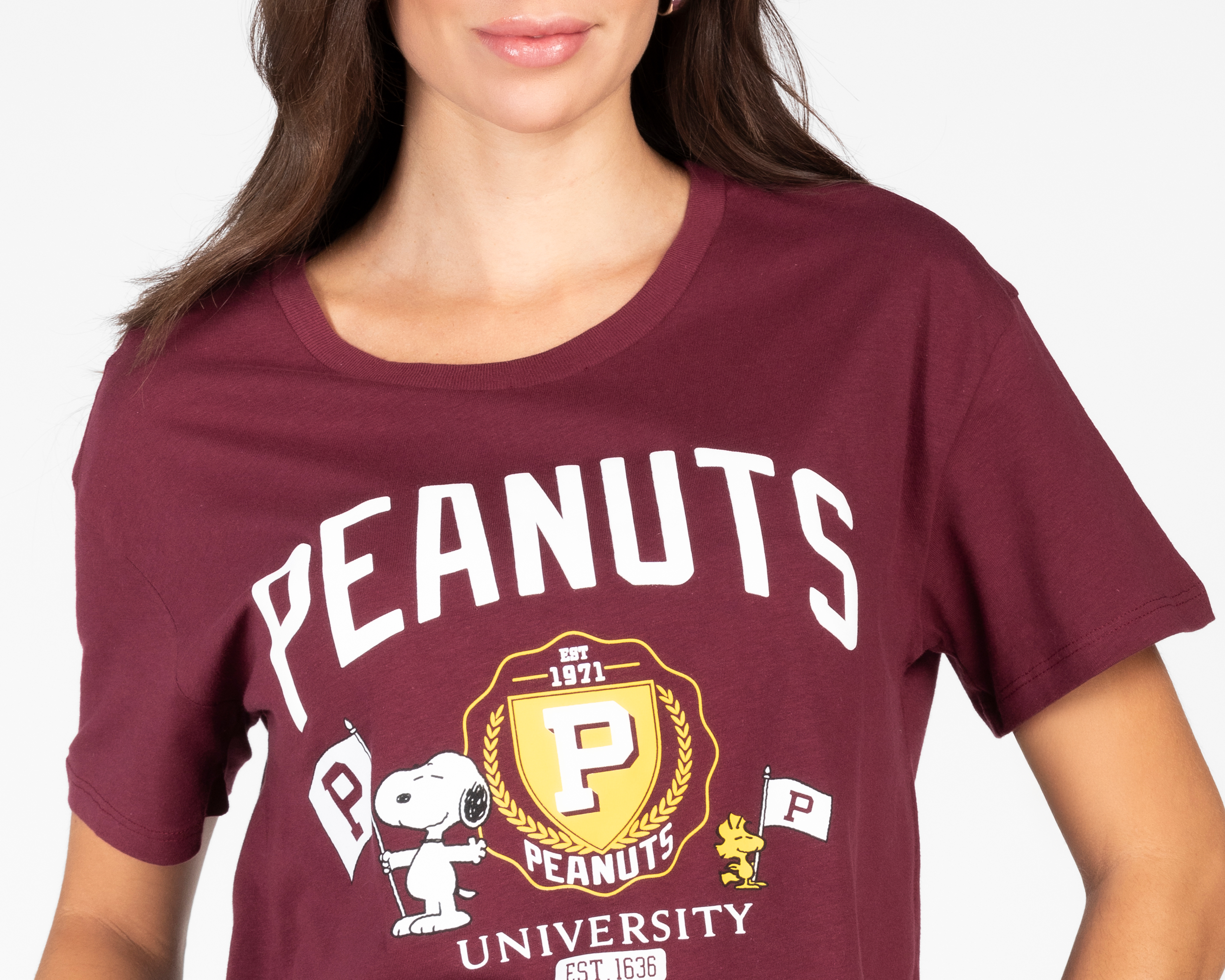 Foto 3 | Foto 3 | Playera Peanuts Estampada para Mujer