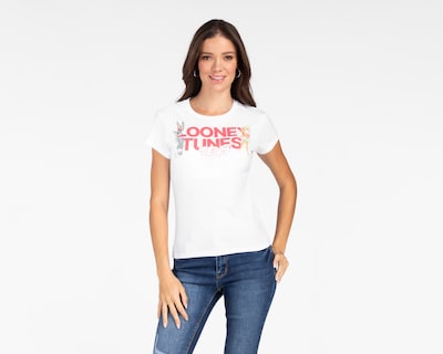 Foto 1 | Foto 1 | Playera Looney Tunes Manga Corta para Mujer