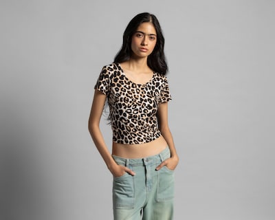 Foto 1 | Foto 1 | Playera Thinner Animal Print para Mujer