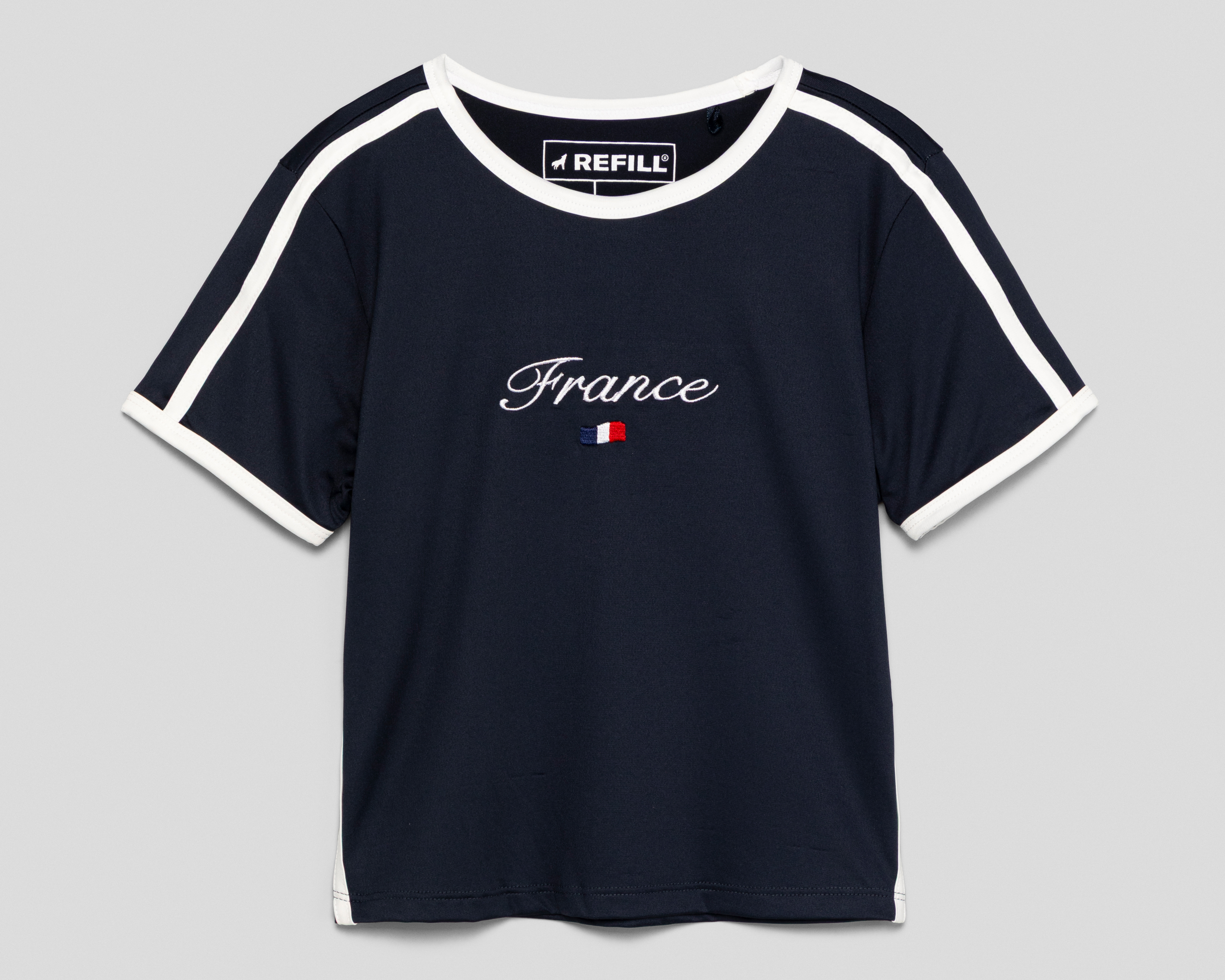 Foto 1 | Foto 1 | Playera Azul Marino Refill para Mujer