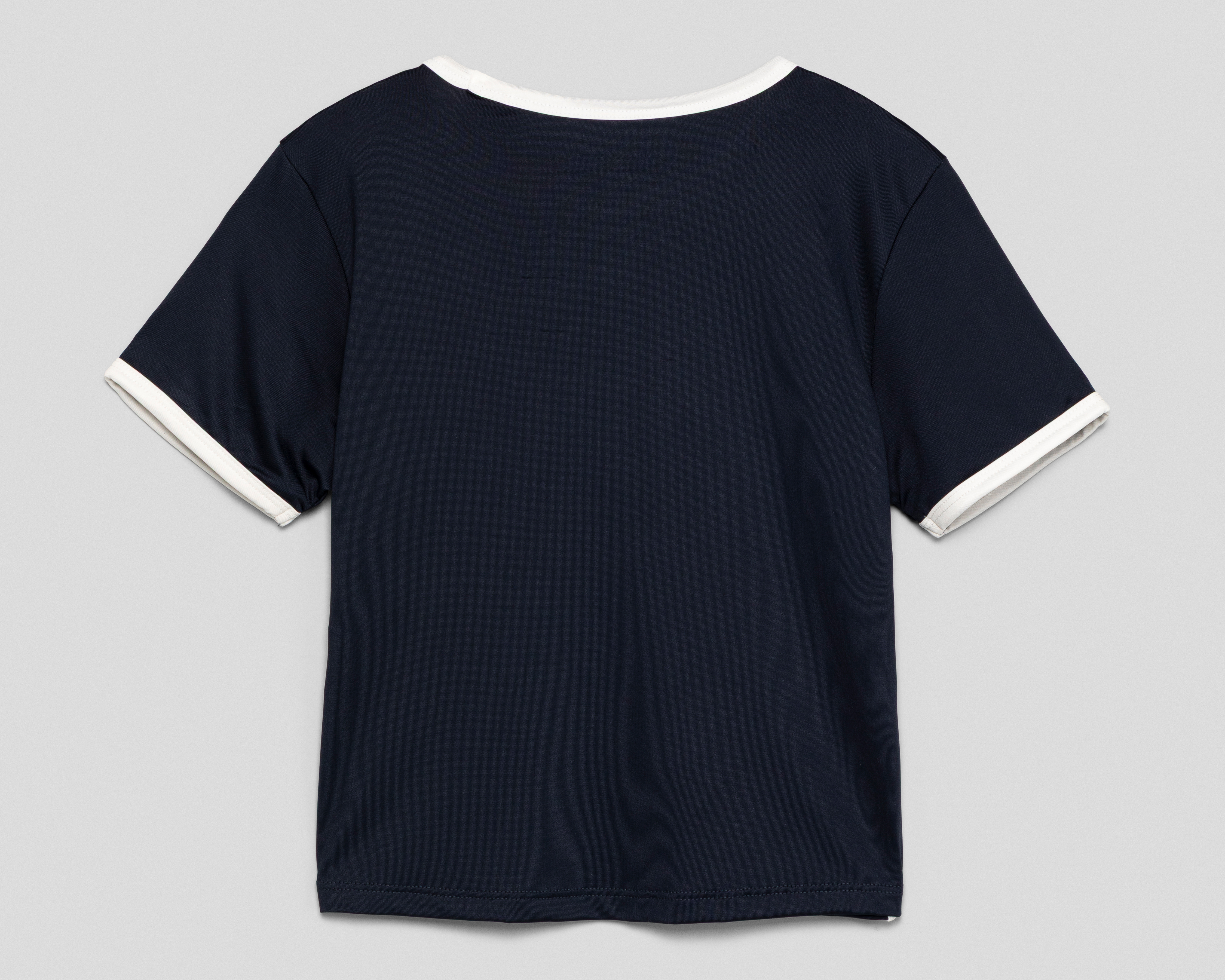 Foto 3 pulgar | Foto 2 | Playera Azul Marino Refill para Mujer