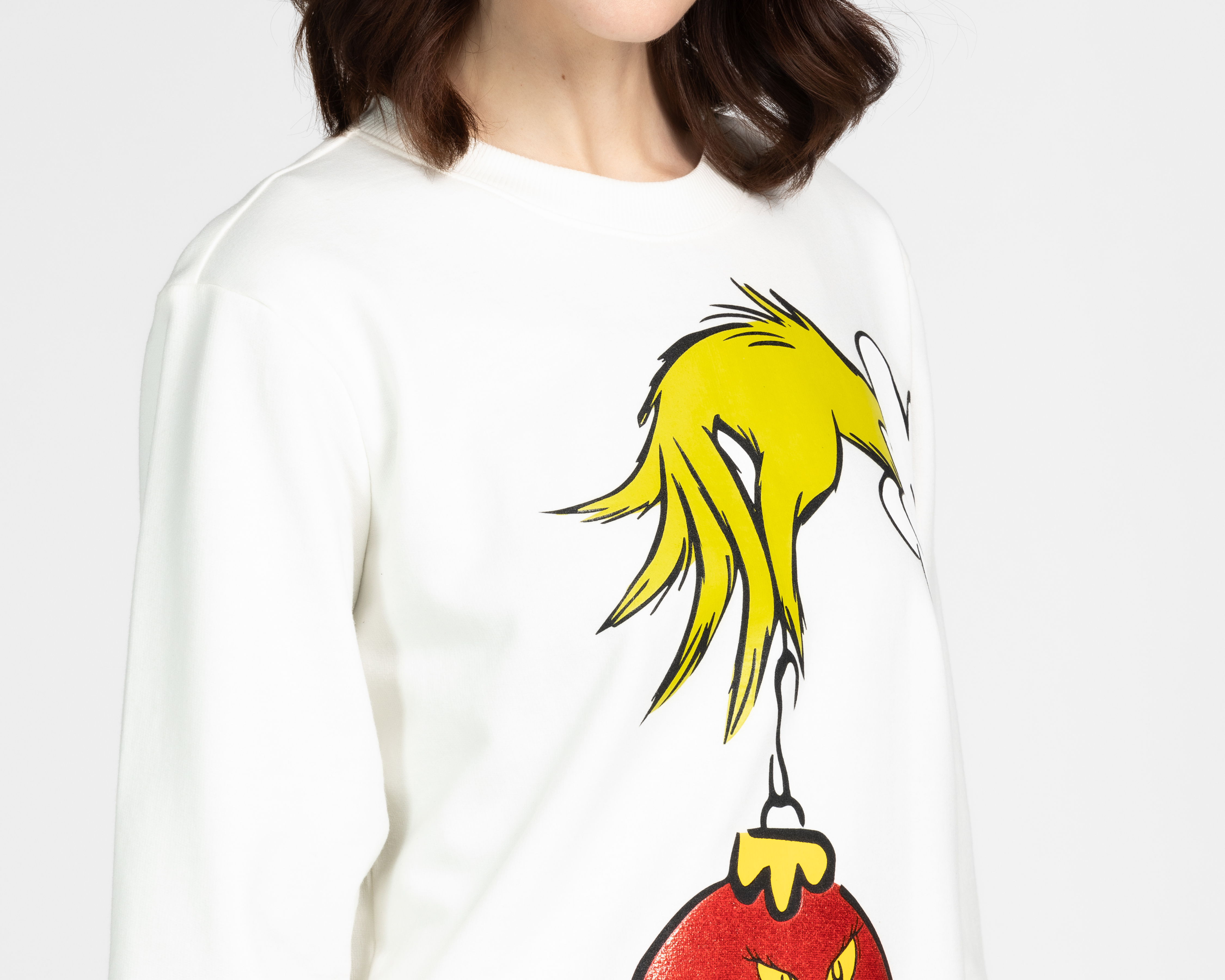 Foto 4 pulgar | Foto 3 | Sudadera The Grinch Dr. Seuss para Mujer