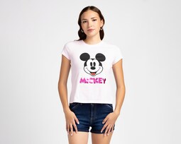 Playera Disney Mickey Mouse para Mujer