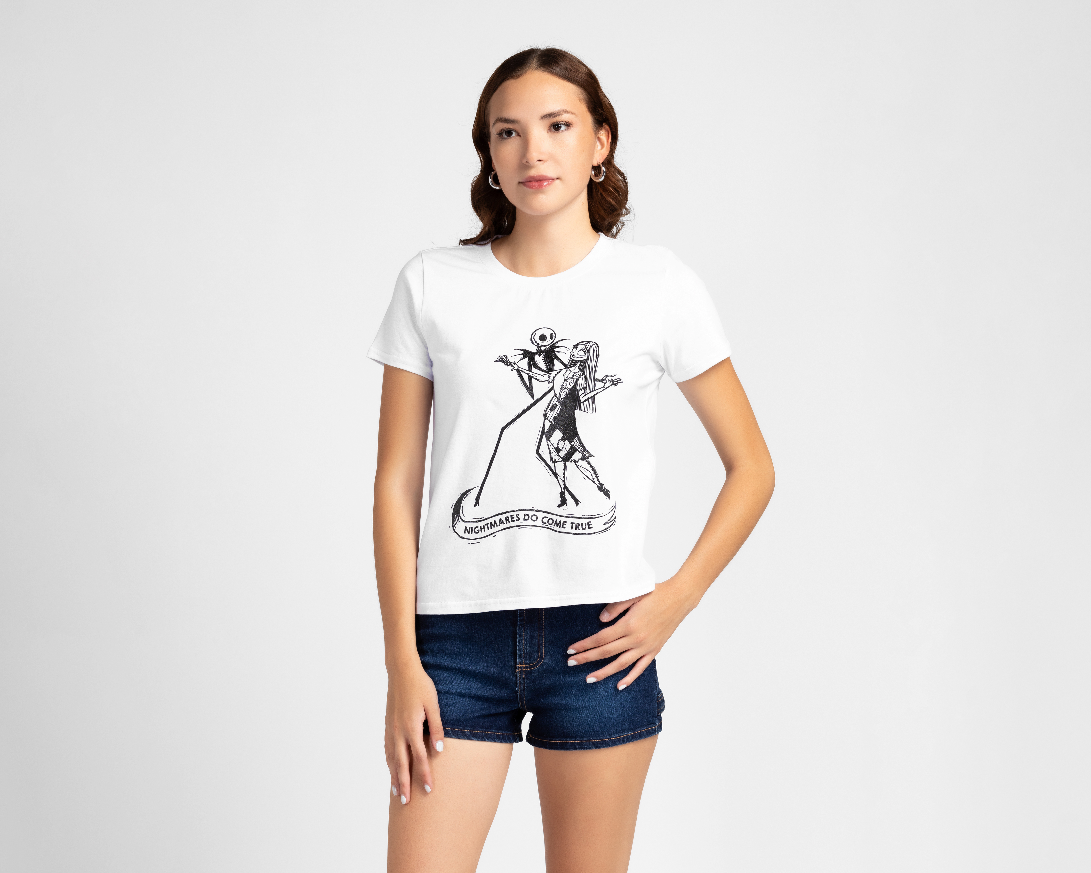 Playera Disney Manga Corta para Mujer