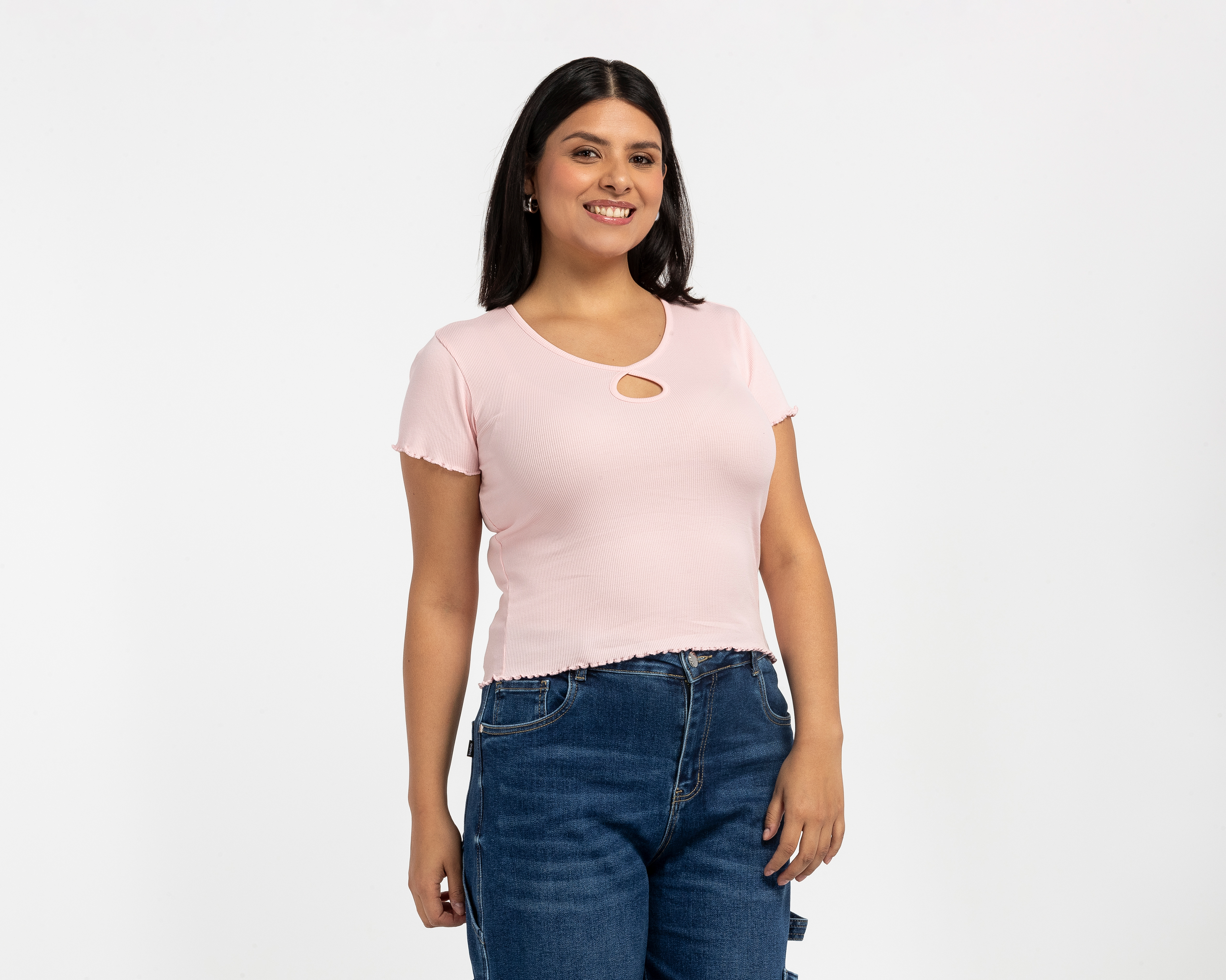 Foto 2 pulgar | Foto 1 | Blusa Rosa 18 Forever para Mujer