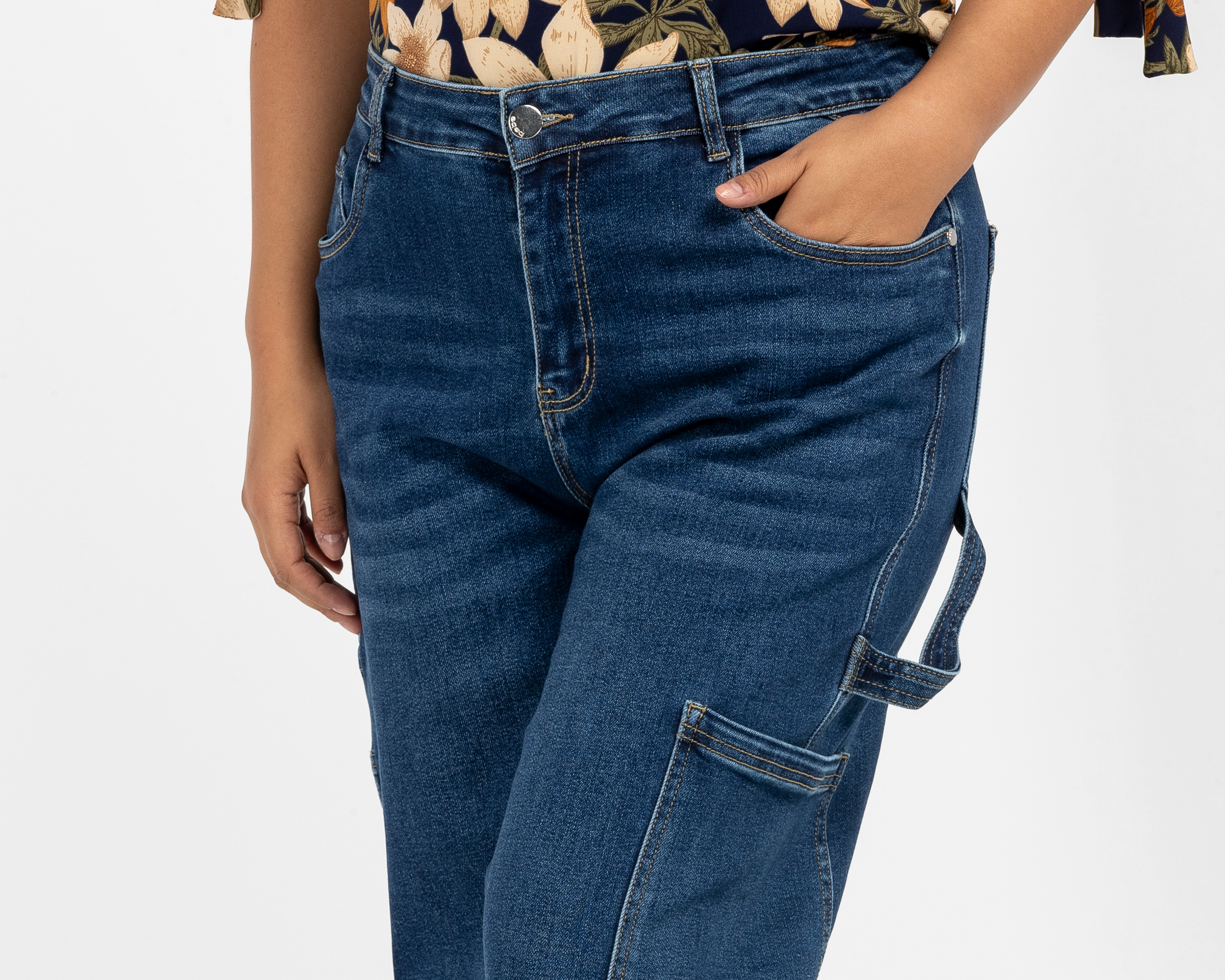 Foto 5 pulgar | Foto 4 | Jeans Wide Leg Bebe para Mujer