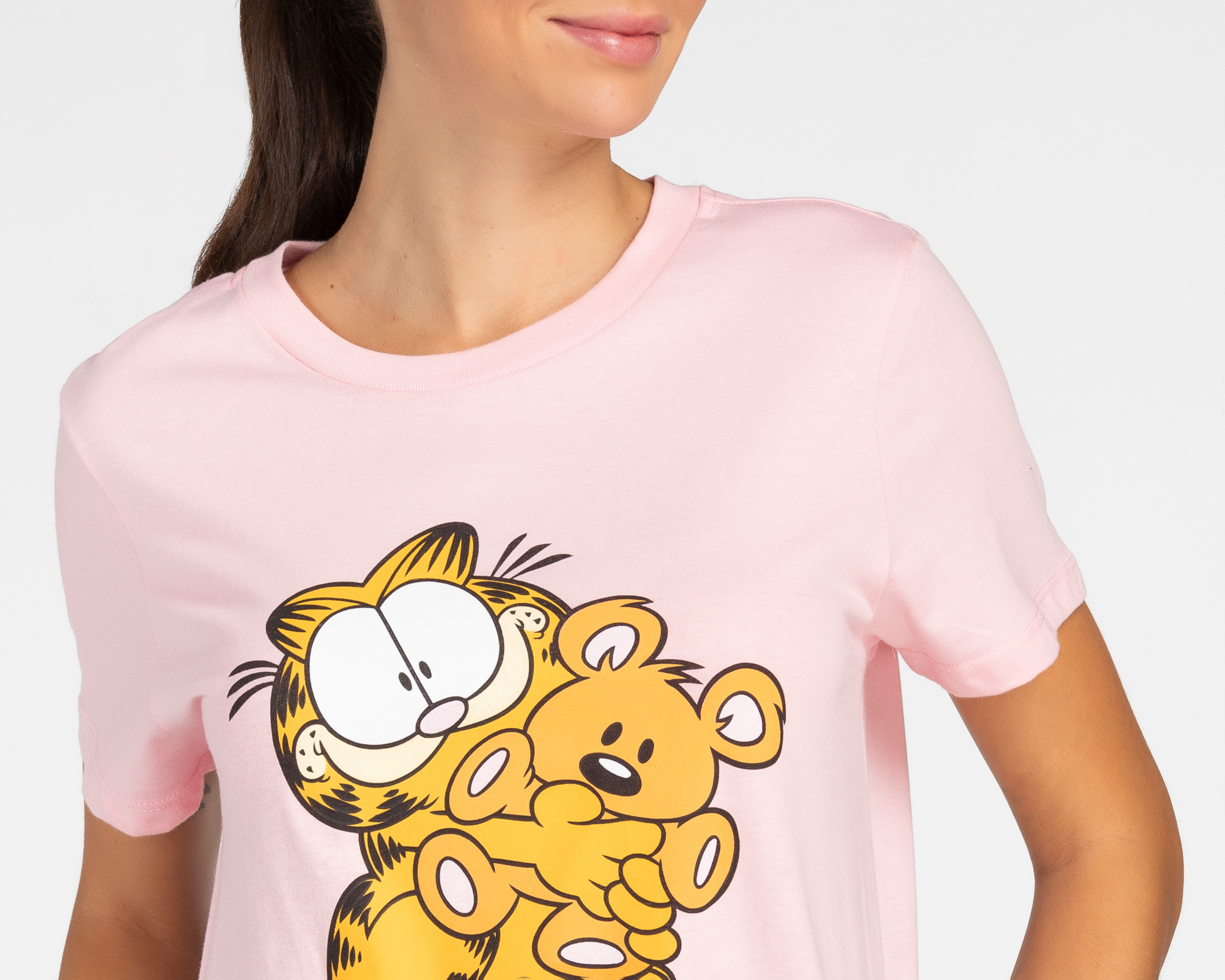 Foto 4 pulgar | Foto 3 | Pijama Garfield para Mujer 2 Piezas