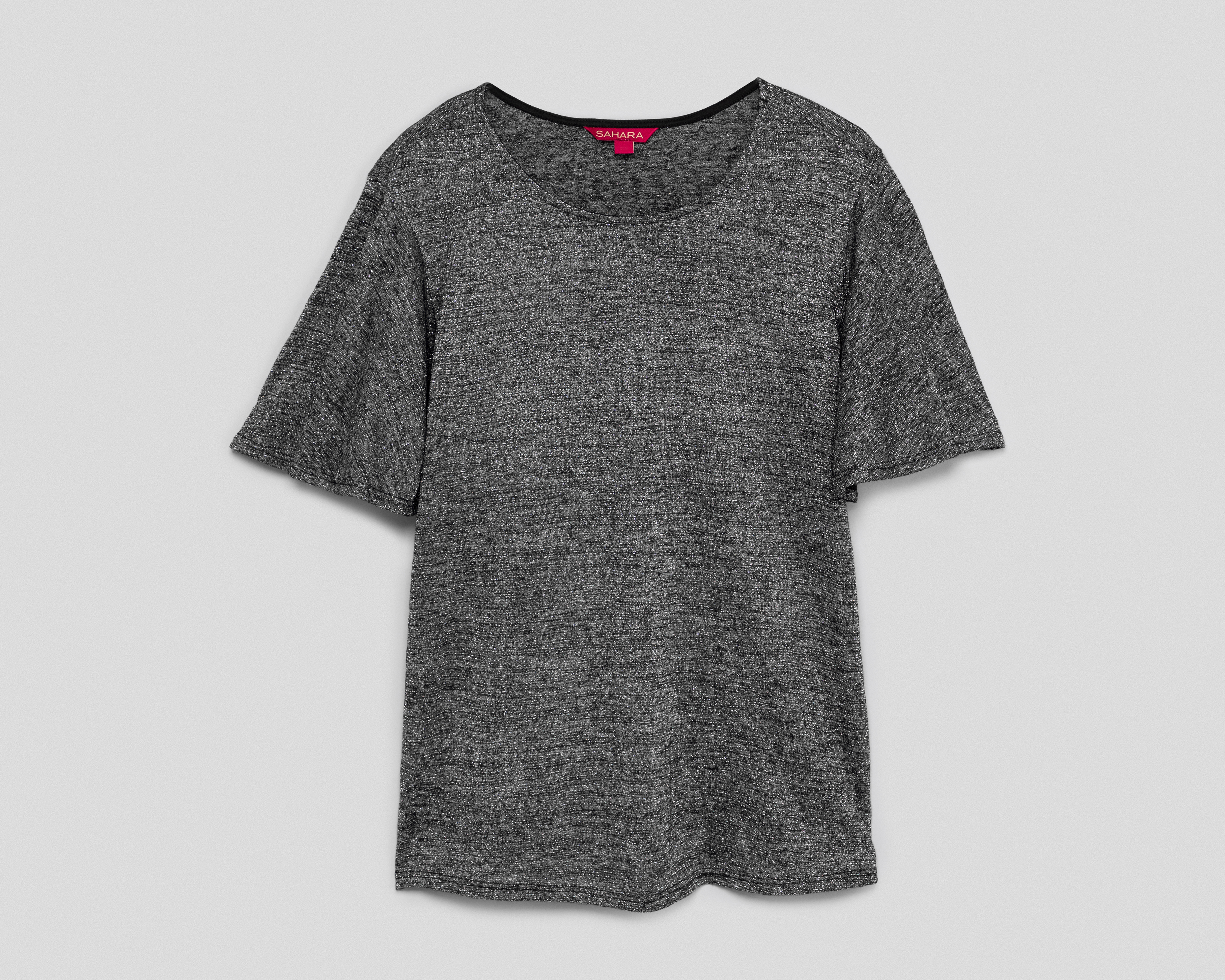 Foto 2 pulgar | Foto 1 | Blusa Sahara Manga Corta para Mujer