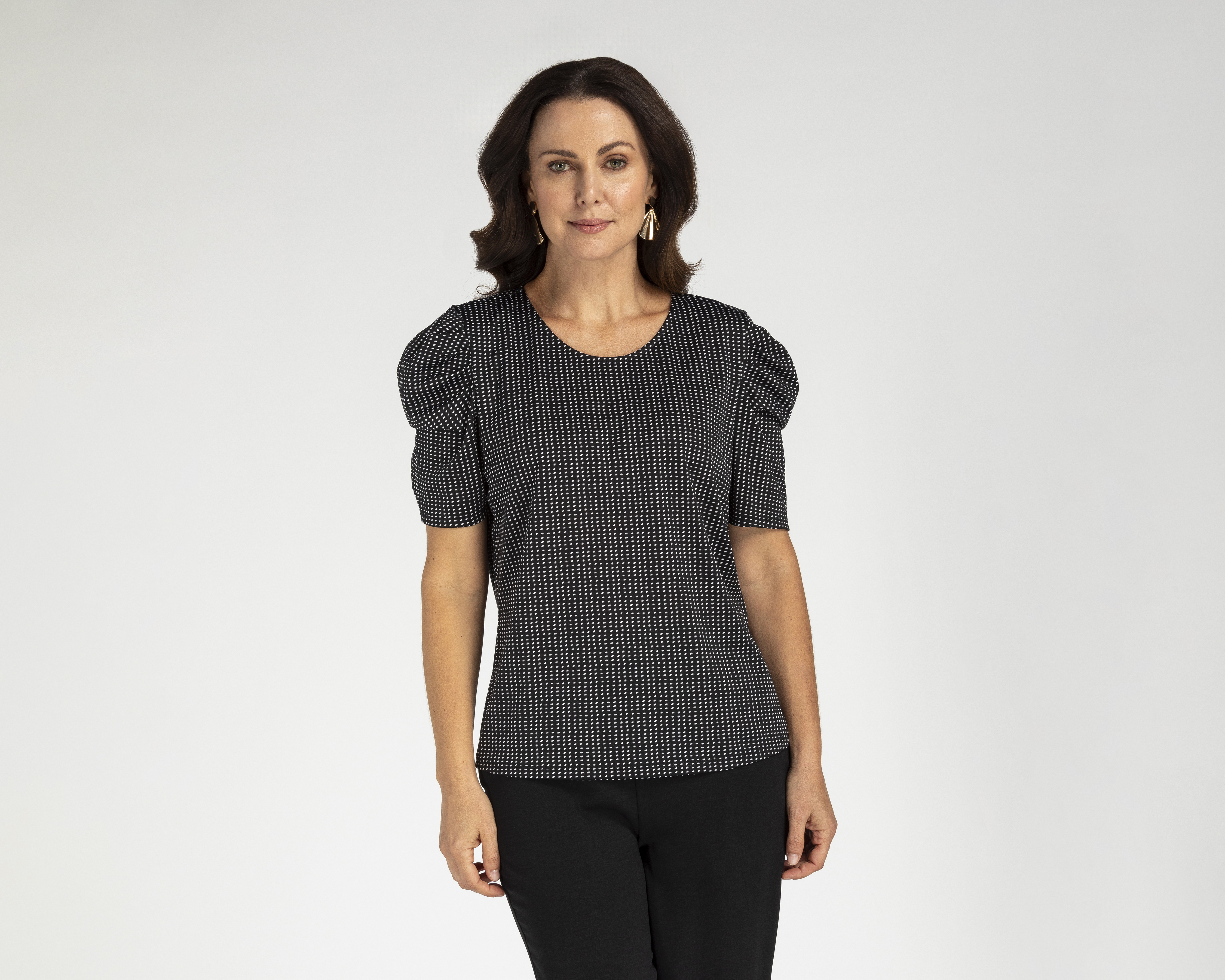 Blusa Sahara Manga Corta para Mujer