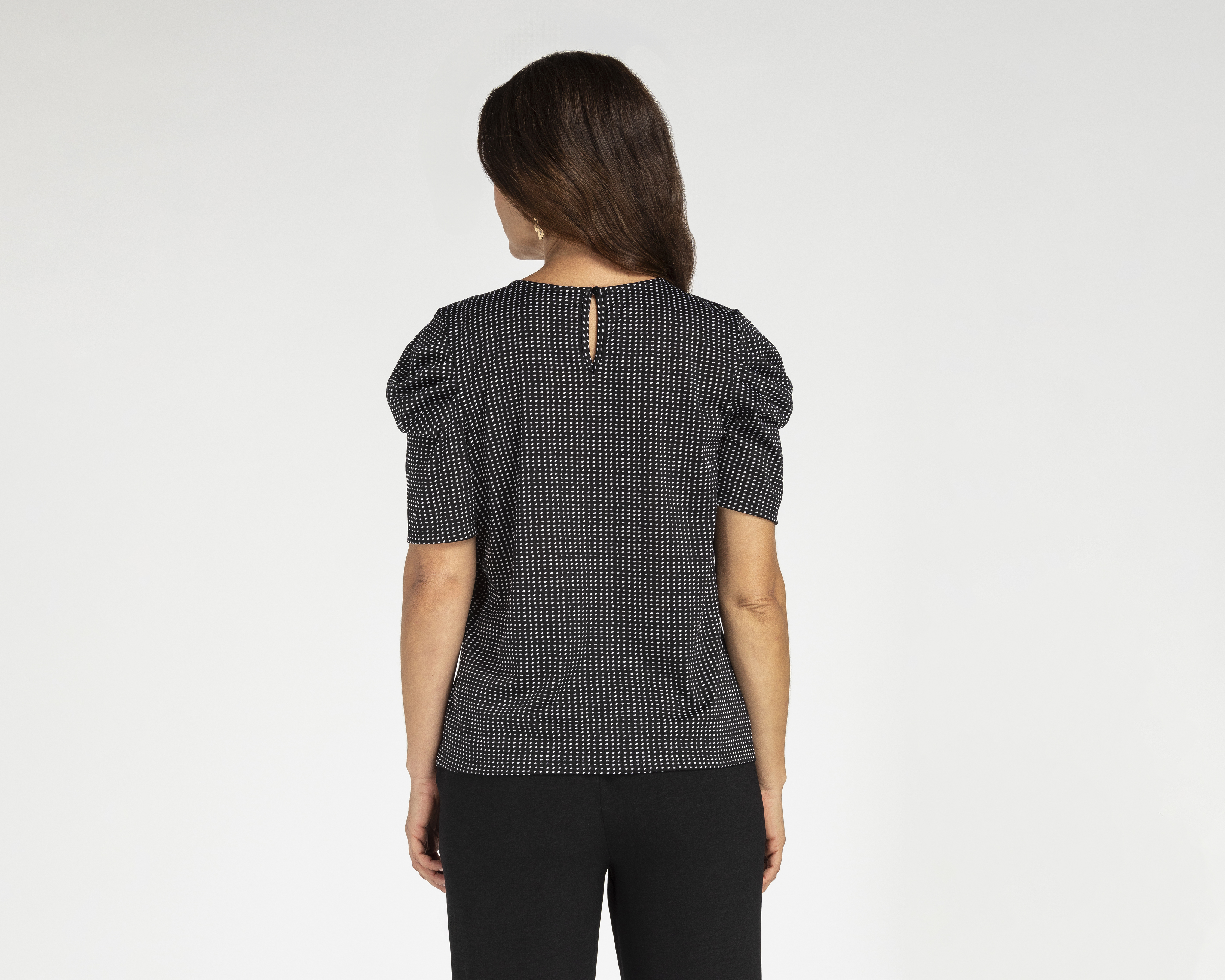 Foto 4 pulgar | Foto 3 | Blusa Sahara Manga Corta para Mujer