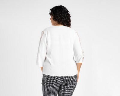 Foto 6 | Foto 6 | Blusa Lady Sun con Guipur en Mangas para Mujer