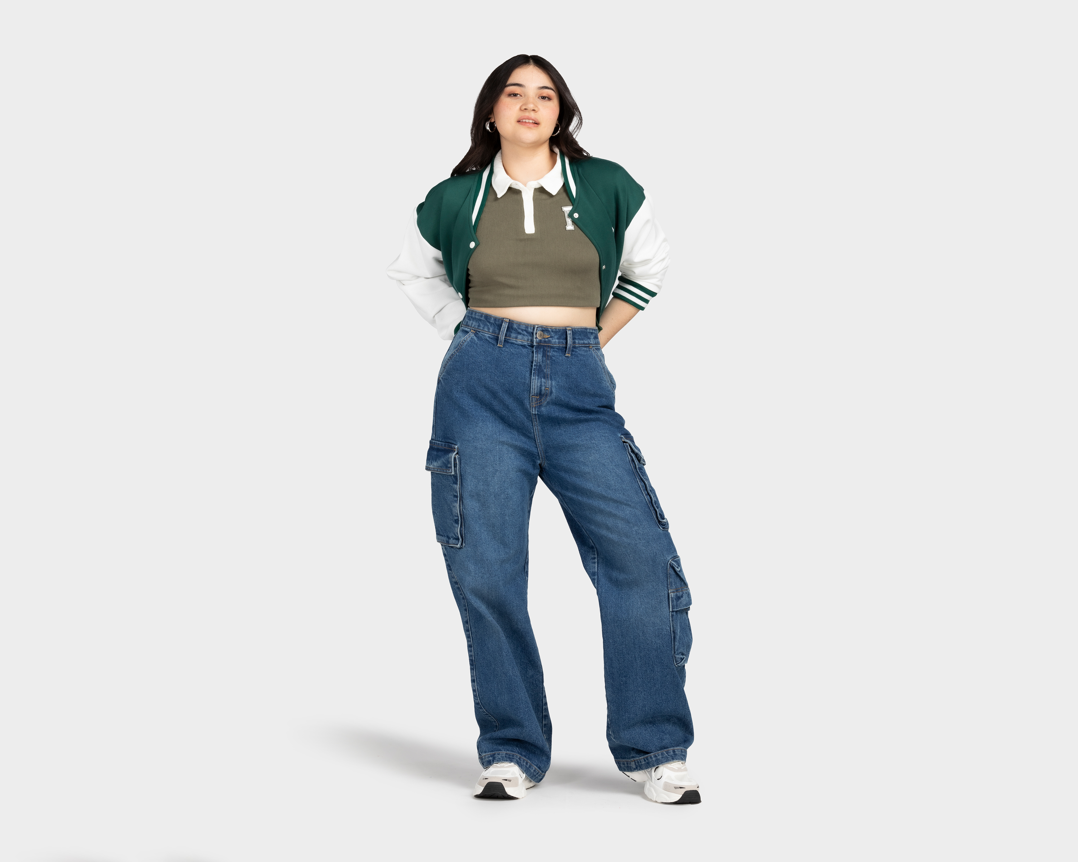 Foto 7 pulgar | Foto 6 | Jeans Wide Leg Refill para Mujer