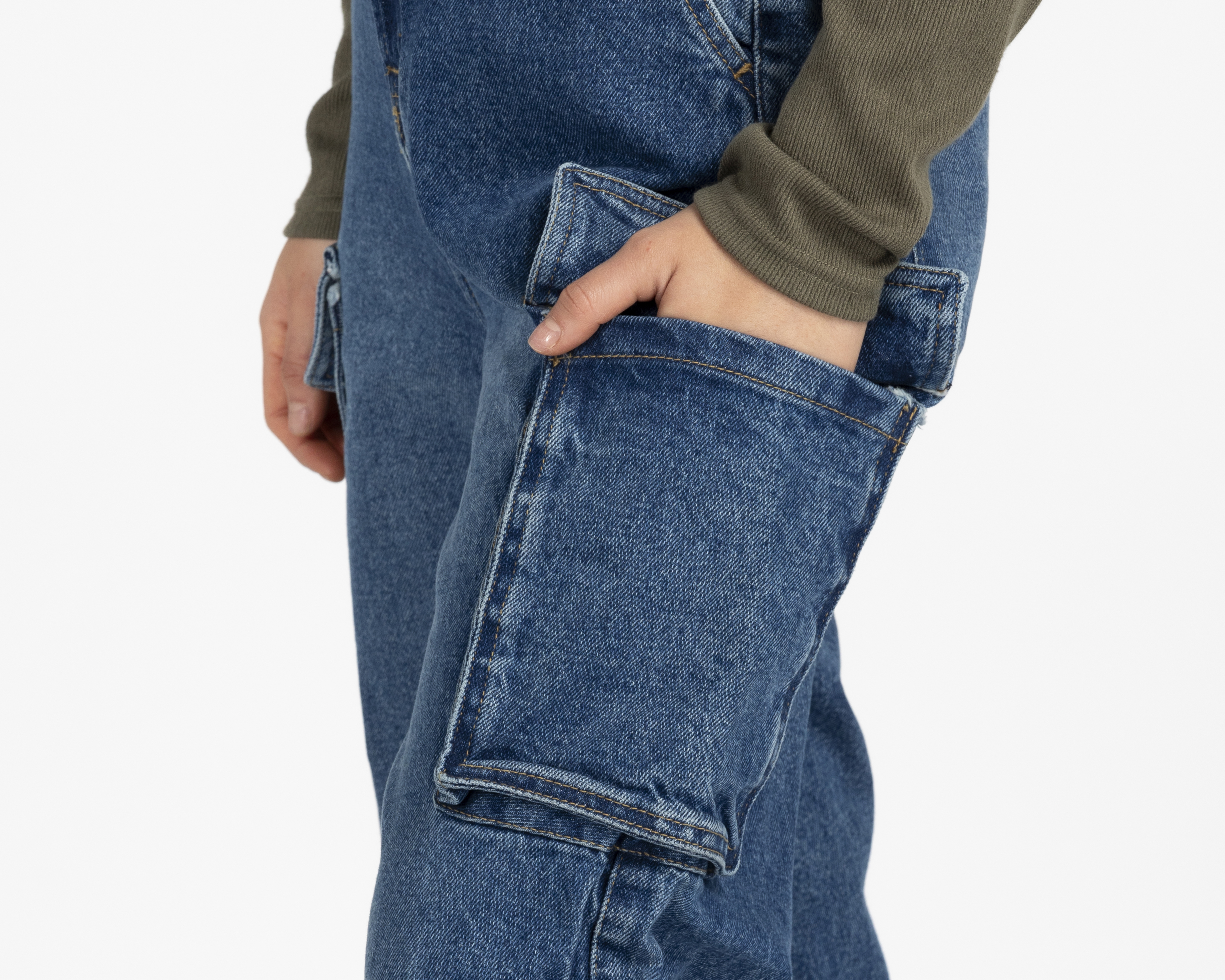 Foto 8 pulgar | Foto 7 | Jeans Wide Leg Refill para Mujer