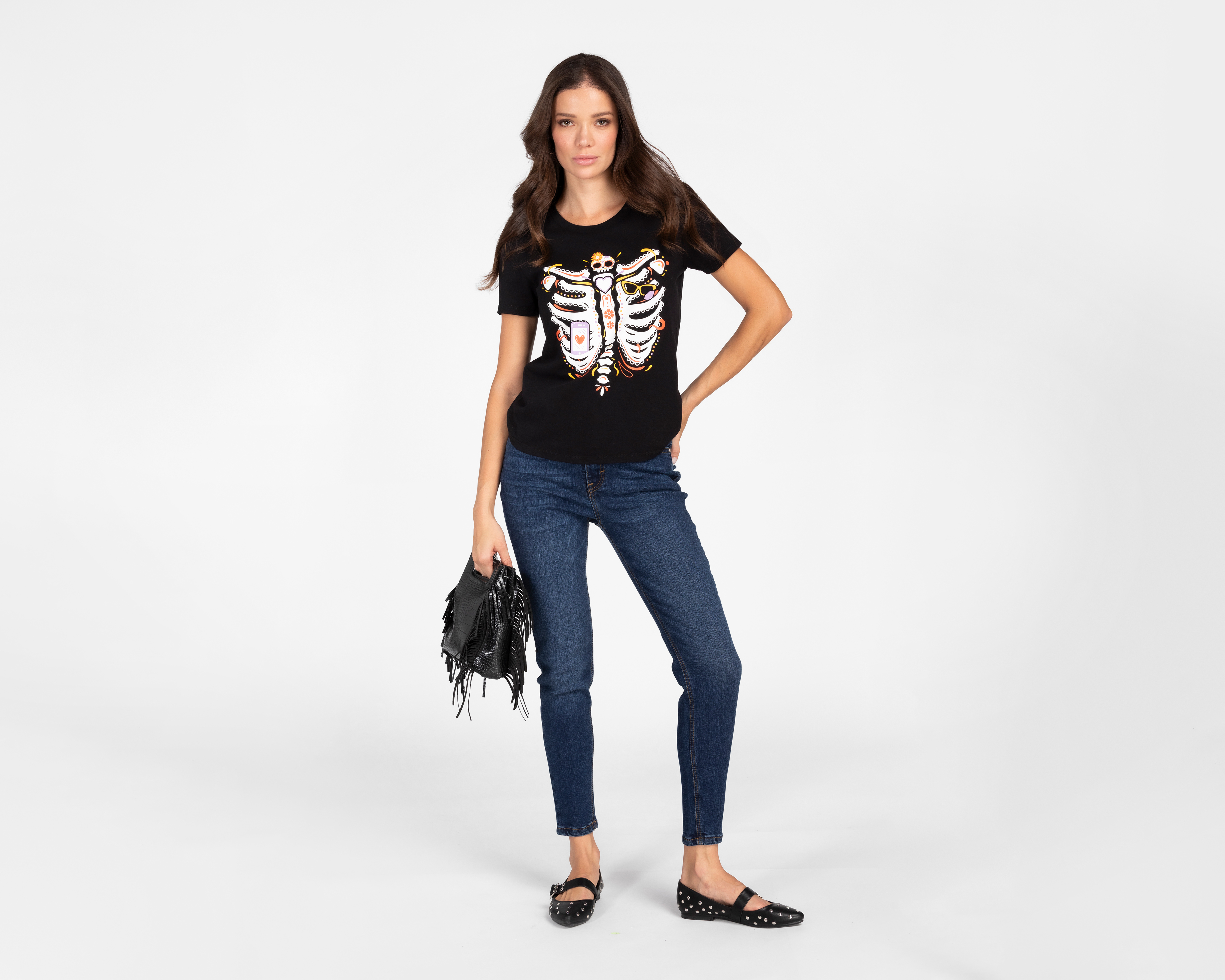 Foto 3 pulgar | Foto 2 | Jeans Skinny Refill para Mujer