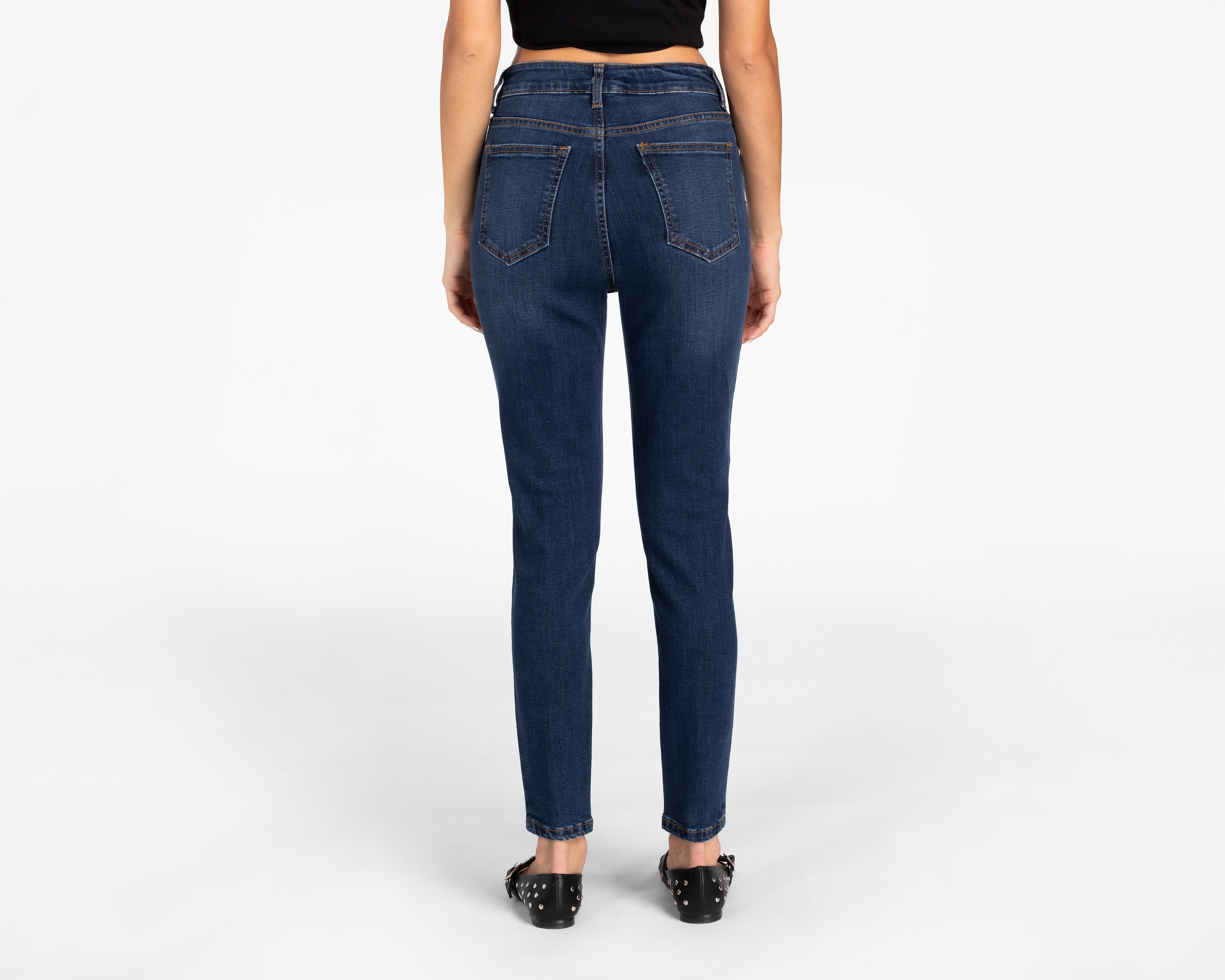 Foto 4 pulgar | Foto 3 | Jeans Skinny Refill para Mujer