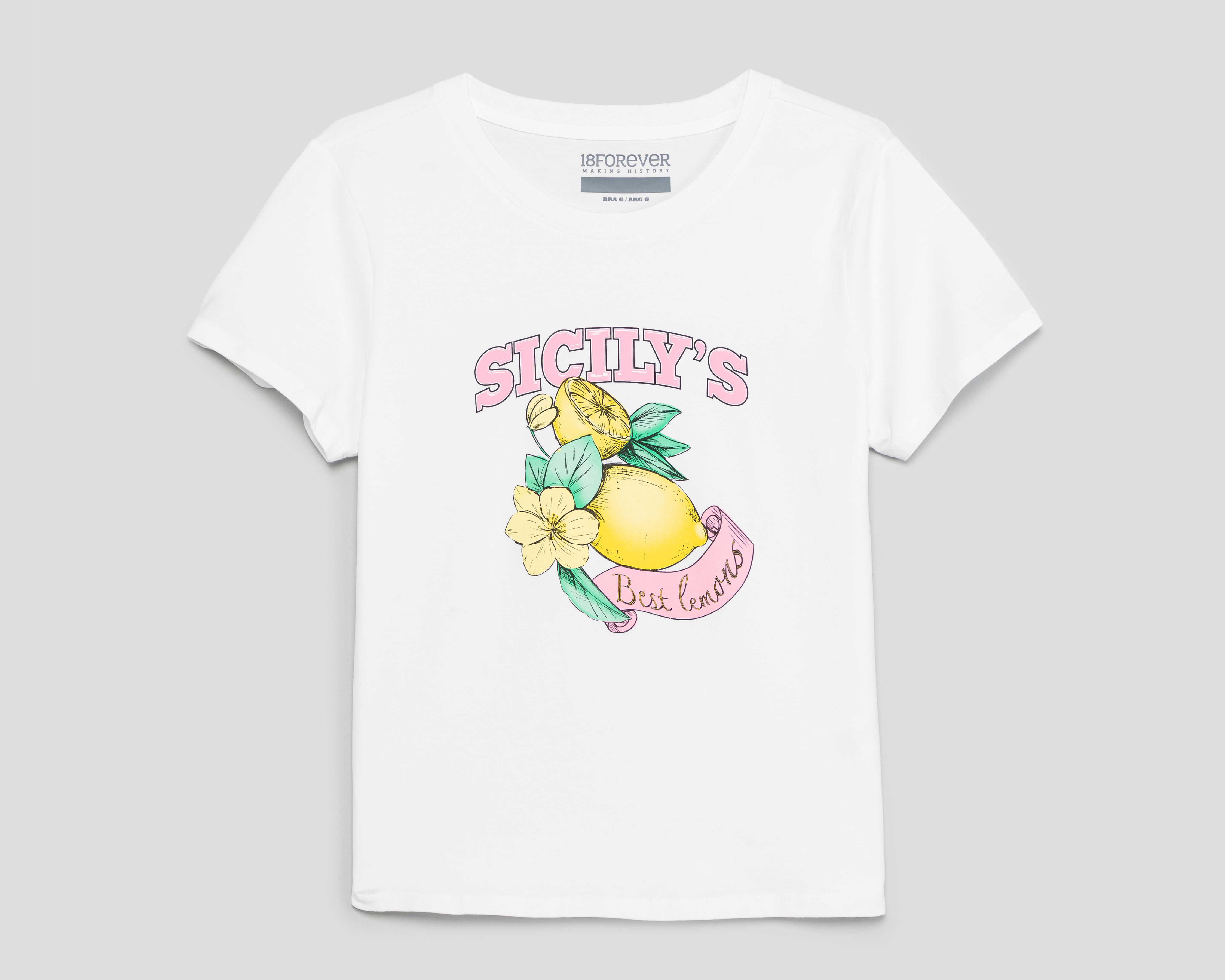 Foto 1 | Foto 1 | Playera Blanca 18 Forever para Mujer